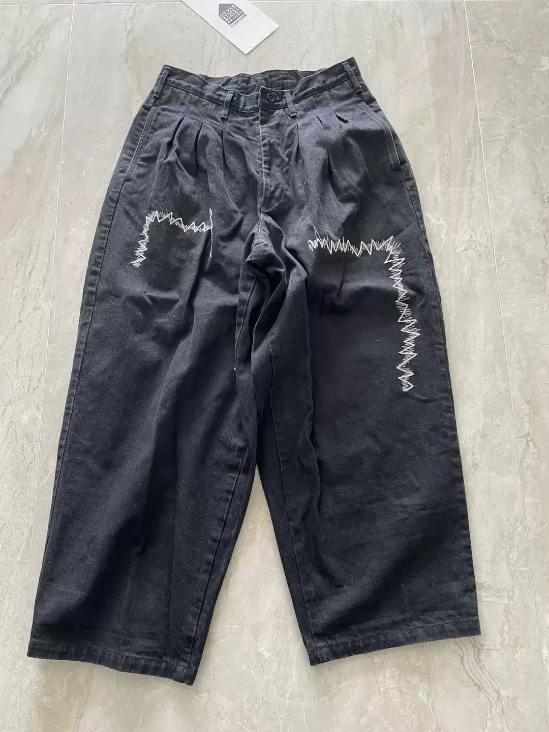 Yohji Yamamoto Yohji Yamamoto 92aw Suture Pants-2505 Size US 32 / EU 48 - 1 Thumbnail