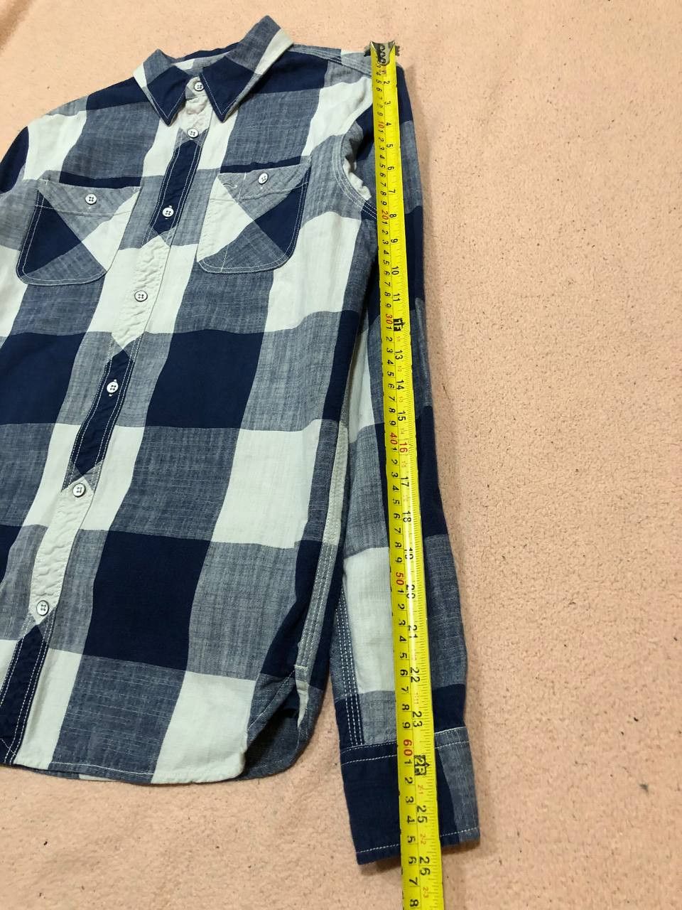 Allsaints Vintage cell print shirt Allsaints slim fit Y2K streetwear Size US XS / EU 42 / 0 - 7 Thumbnail