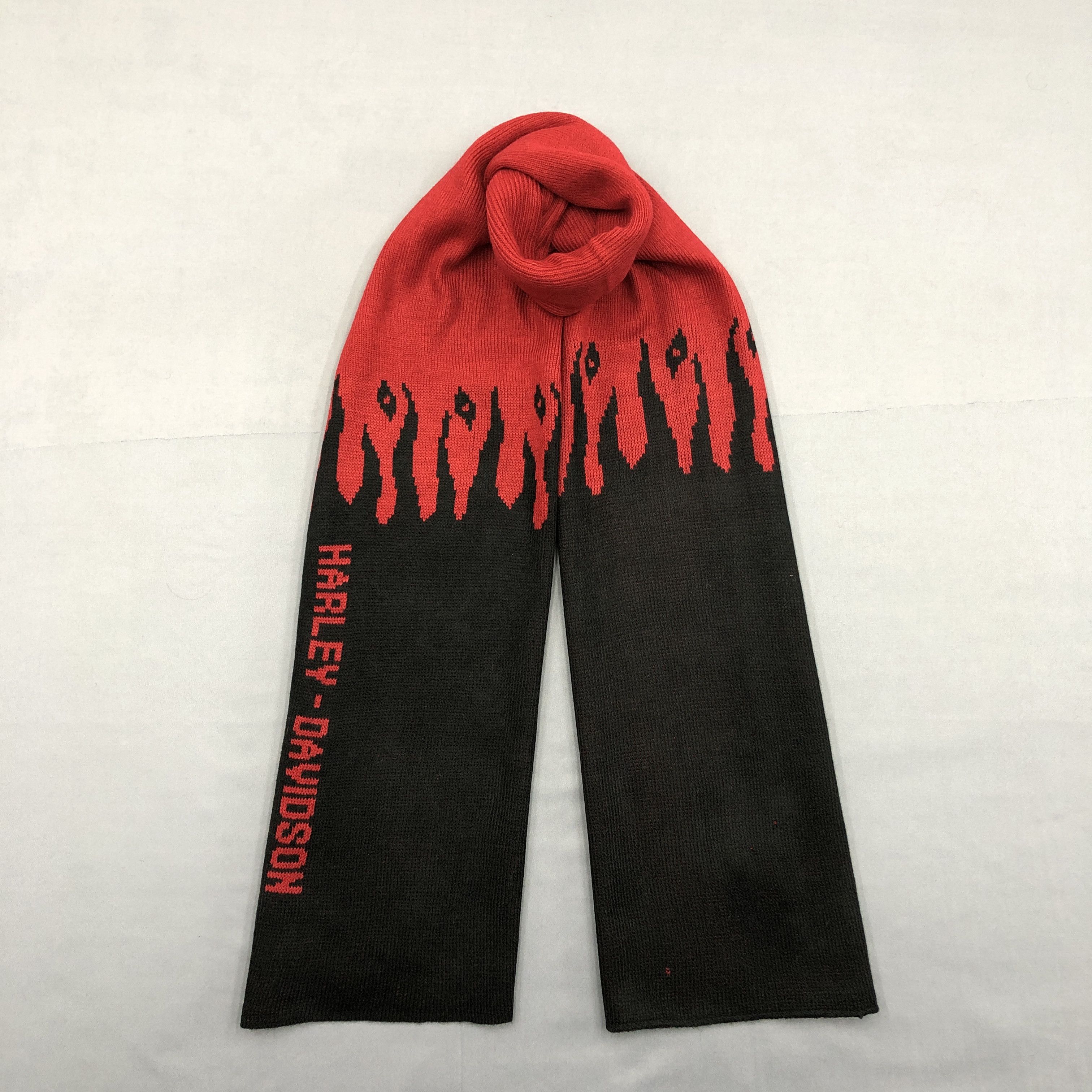 Harley Davidson Vintage Harley Davidson Scarf Knit Racing Wool Scarves. Size ONE SIZE - 1 Thumbnail