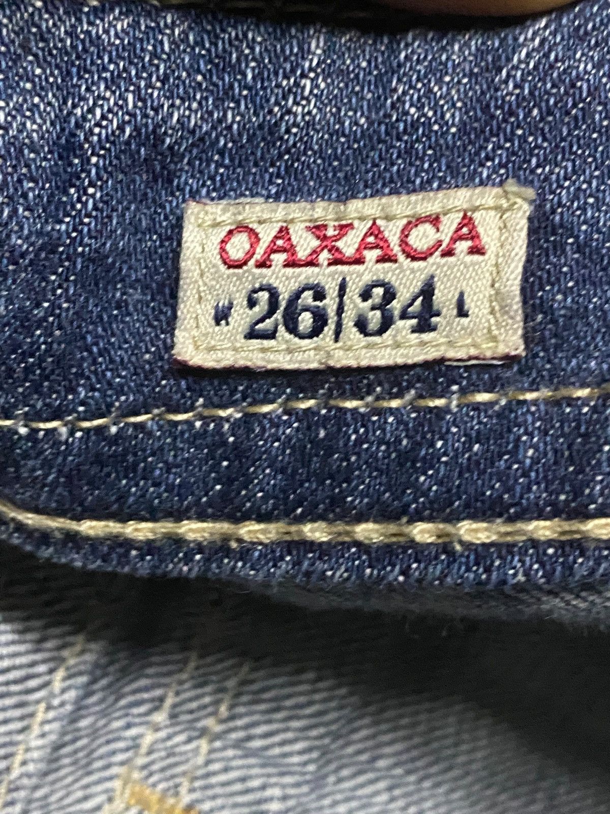 If Six Was Nine Woman Mek Denim Reverse For Care Distressed Flare Jeans Size US 30 / EU 46 - 16 Thumbnail