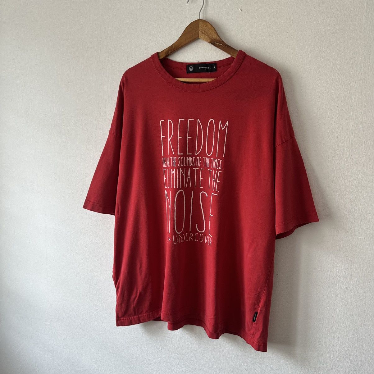 GU × Undercover GU Undercover Freedom Noise T Shirt Size US XL / EU 56 / 4 - 3 Thumbnail