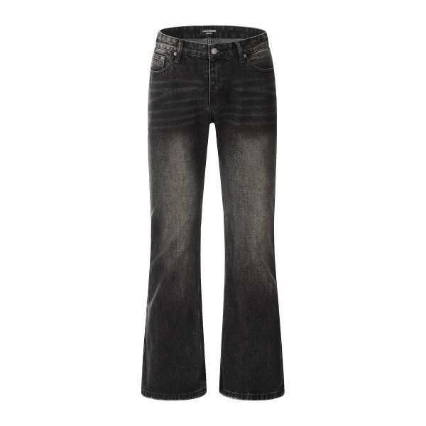 Japanese Brand High street retro loose straight flared jeans y2k Size US 32 / EU 48 - 1 Thumbnail