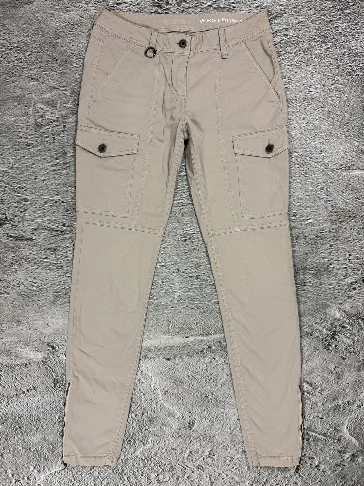 Burberry Burberry skinny cargo pants beige Brit Size 28" / US 6 / IT 42 - 1 Thumbnail