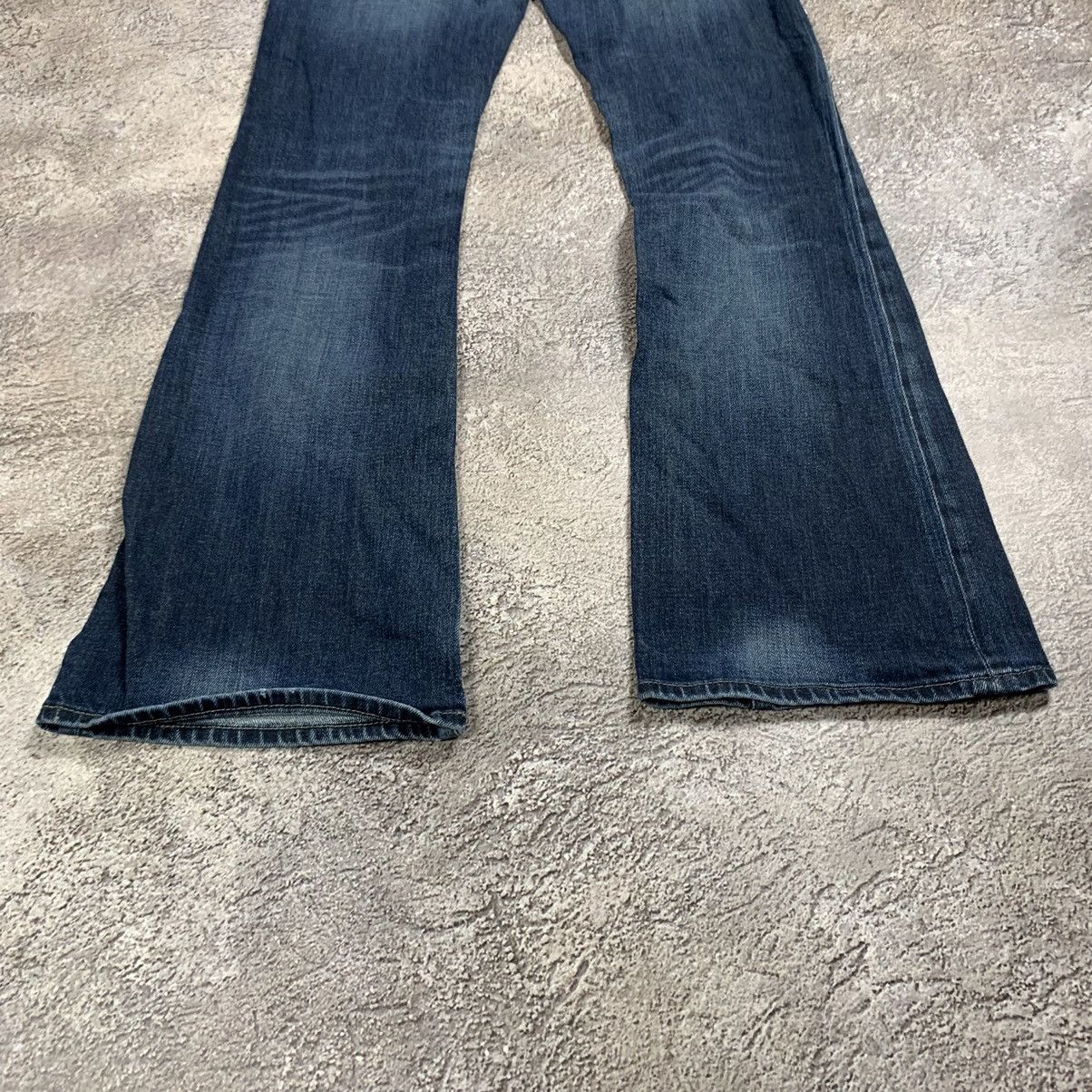 Vintage Vintage G-Star Raw Flared Low Rise Jeans Y2K Skate Logo 27 Size 27" / US 4 / IT 40 - 6 Thumbnail