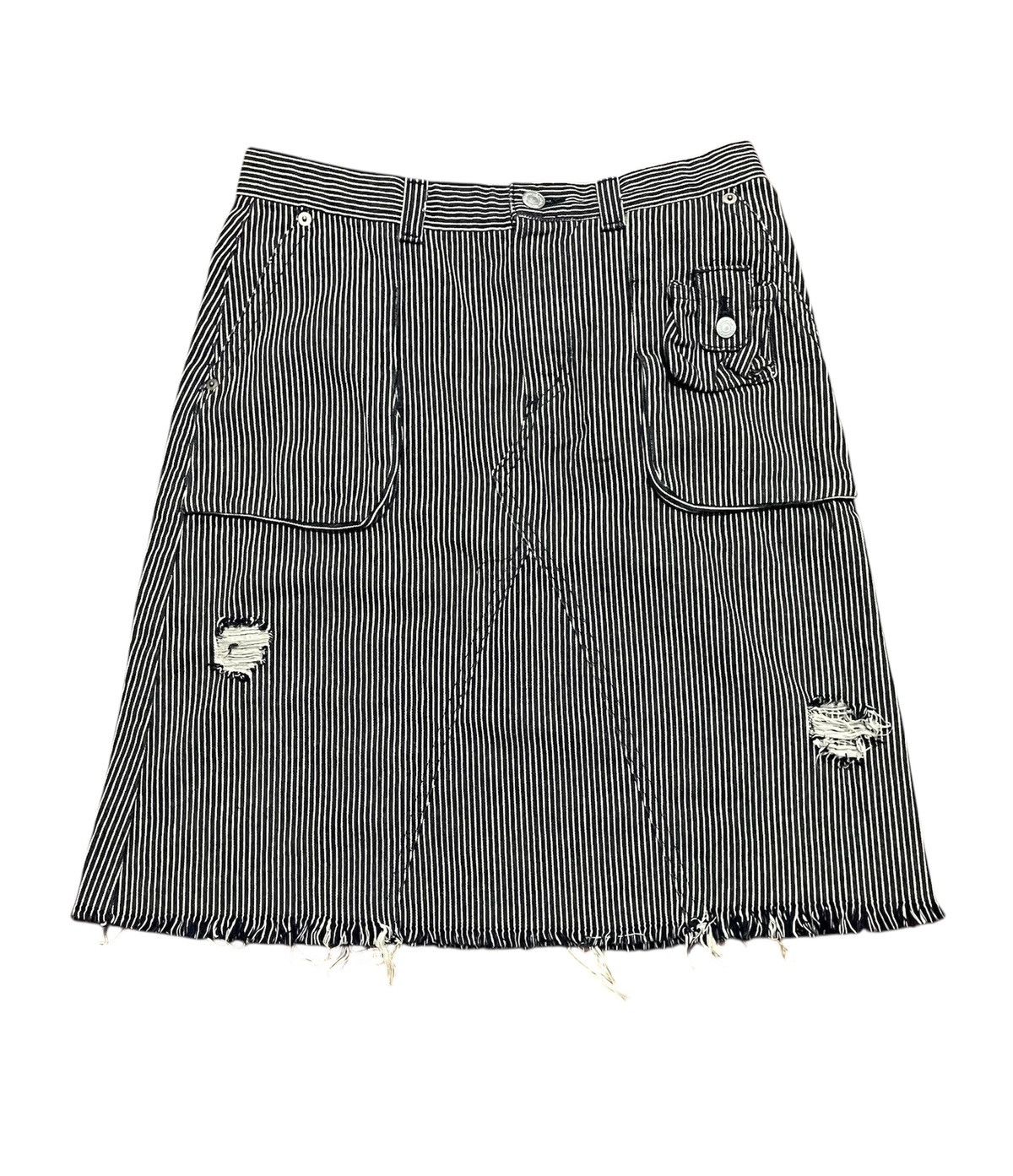 Issey Miyake ISSEY MIYAKE SUNAO KUWAHARA MID-LENGTH SKIRT Size 30" / US 8 / IT 44 - 5 Thumbnail