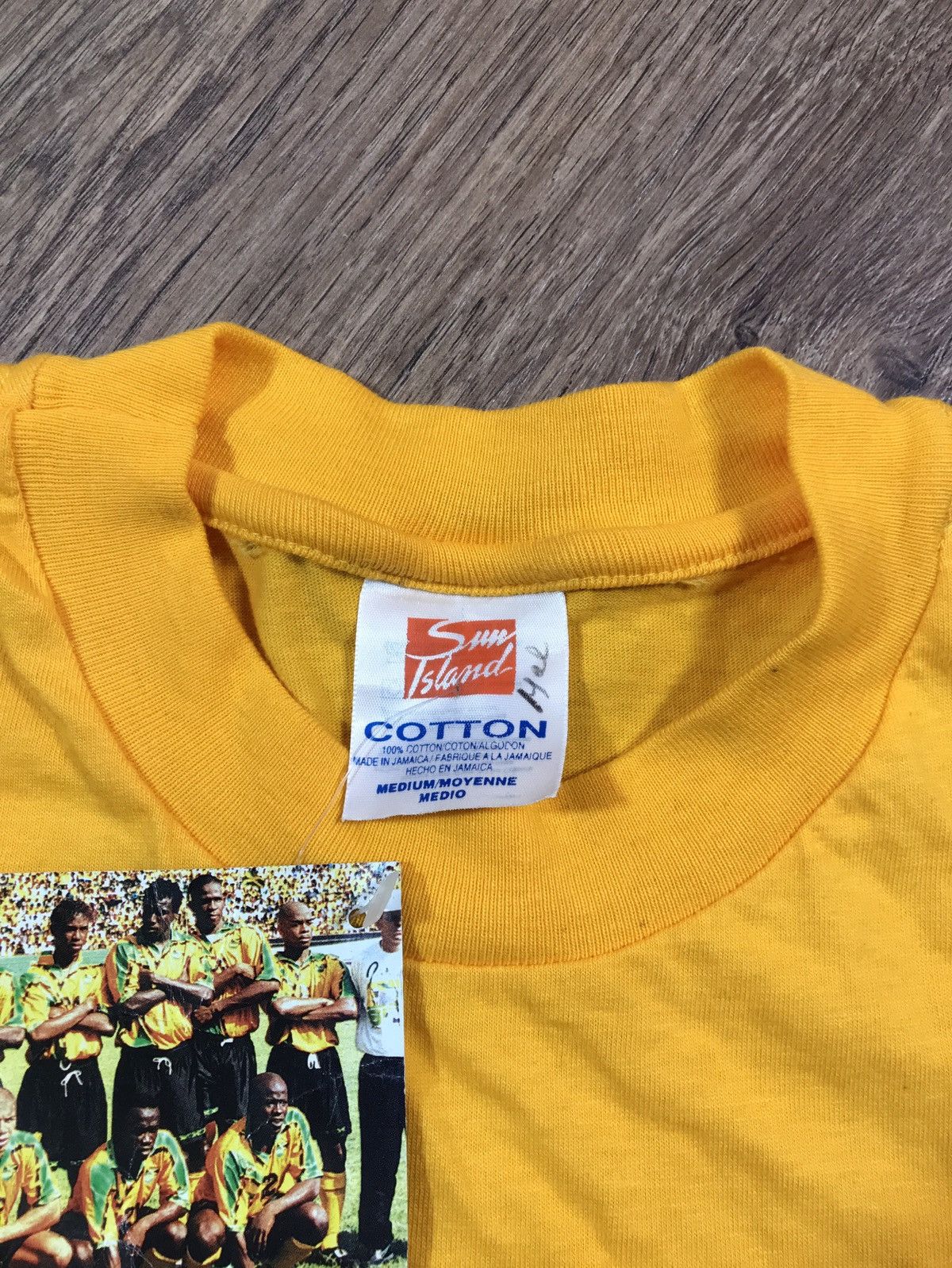 Vintage Vintage 1998 Reggae Boyz Jamaica Football World Cup France Size US M / EU 48-50 / 2 - 8 Thumbnail