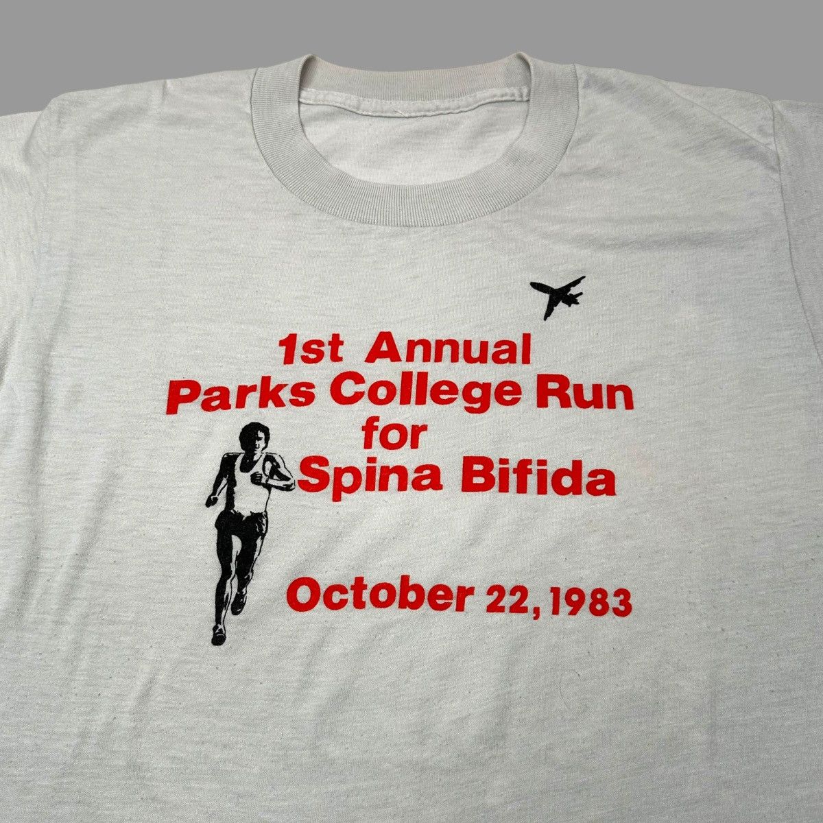 Vintage Vintage 1980s marathon T-shirt Size US M / EU 48-50 / 2 - 2 Thumbnail
