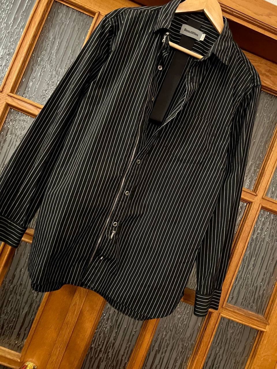 Japanese Brand Les Beautilities stripes screw shirt Size US M / EU 48-50 / 2 - 9 Thumbnail