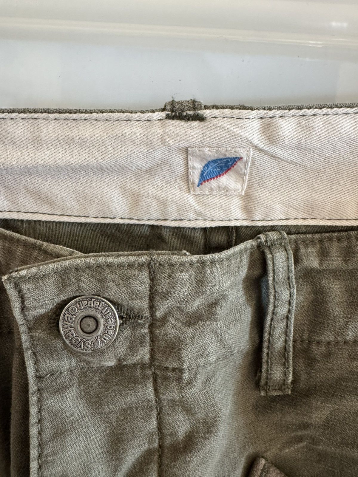 Pure Blue Japan Pure Blue Japan Hunting Pants (Olive) Size US 31 - 6 Thumbnail