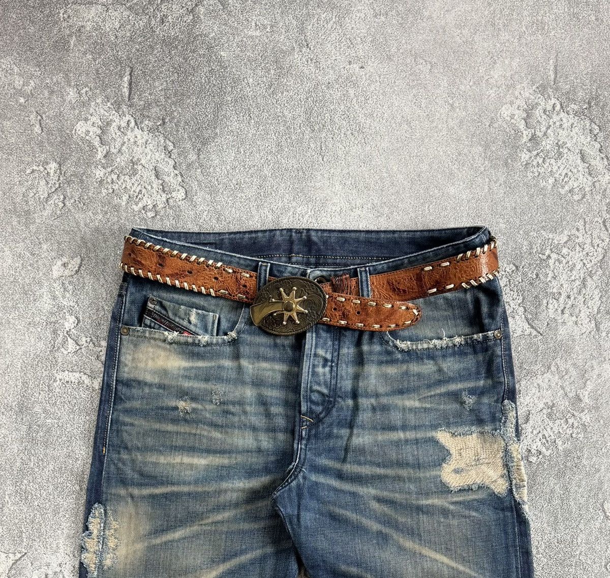 Cowboy Equipment 90s Belt vintage retro cowboy if six was nine L.G.B. Western Size ONE SIZE - 1 Thumbnail