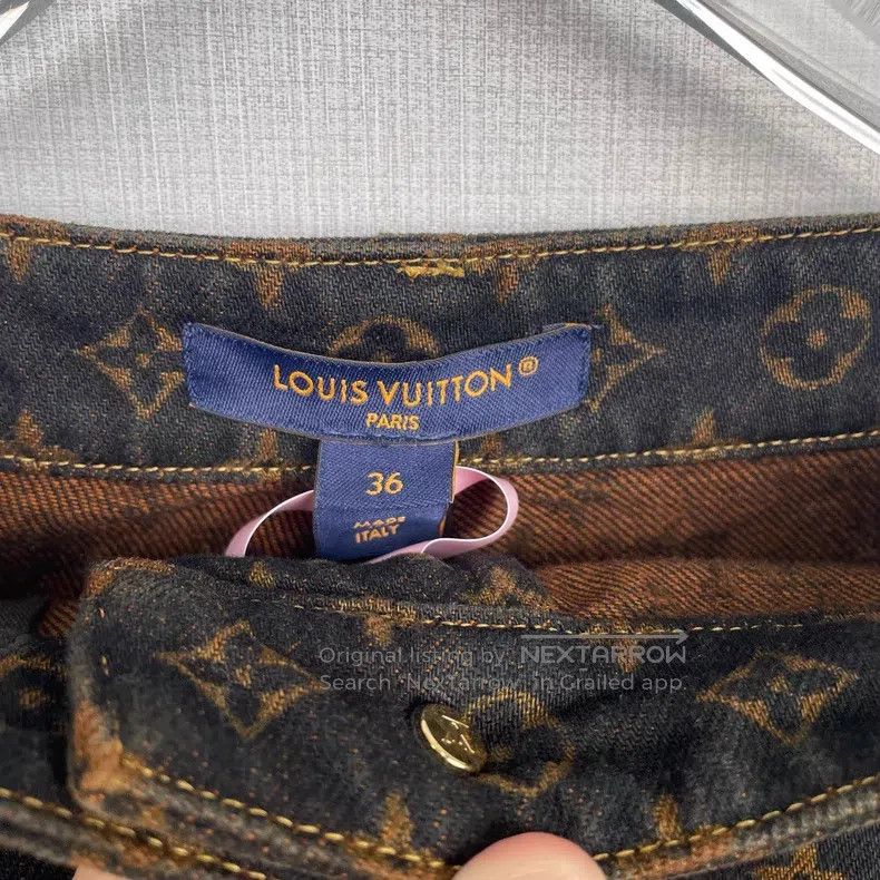 Louis Vuitton Louis Vuitton Wide Leg Jeans Size US 36 / EU 52 - 2 Thumbnail