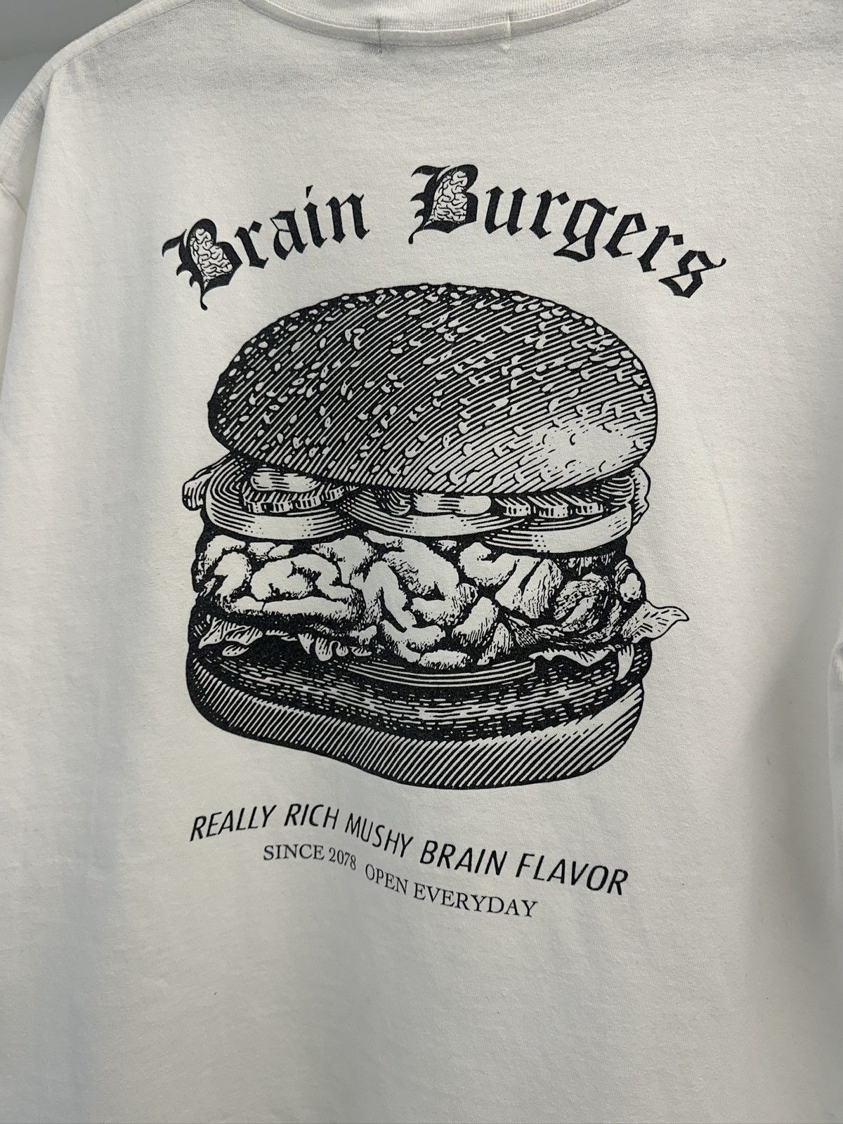 Undercover Undercover Brain Burger White Graphic Tee – Archive Size US M / EU 48-50 / 2 - 4 Thumbnail