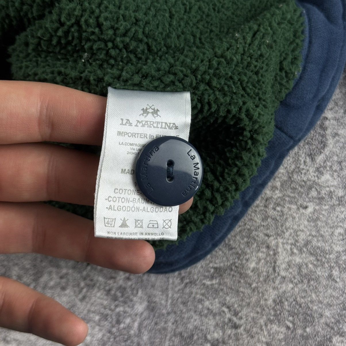 La Martina La Martina Y2K Navy Button-Up Jacket Polo Argentino Size US S / EU 44-46 / 1 - 14 Thumbnail
