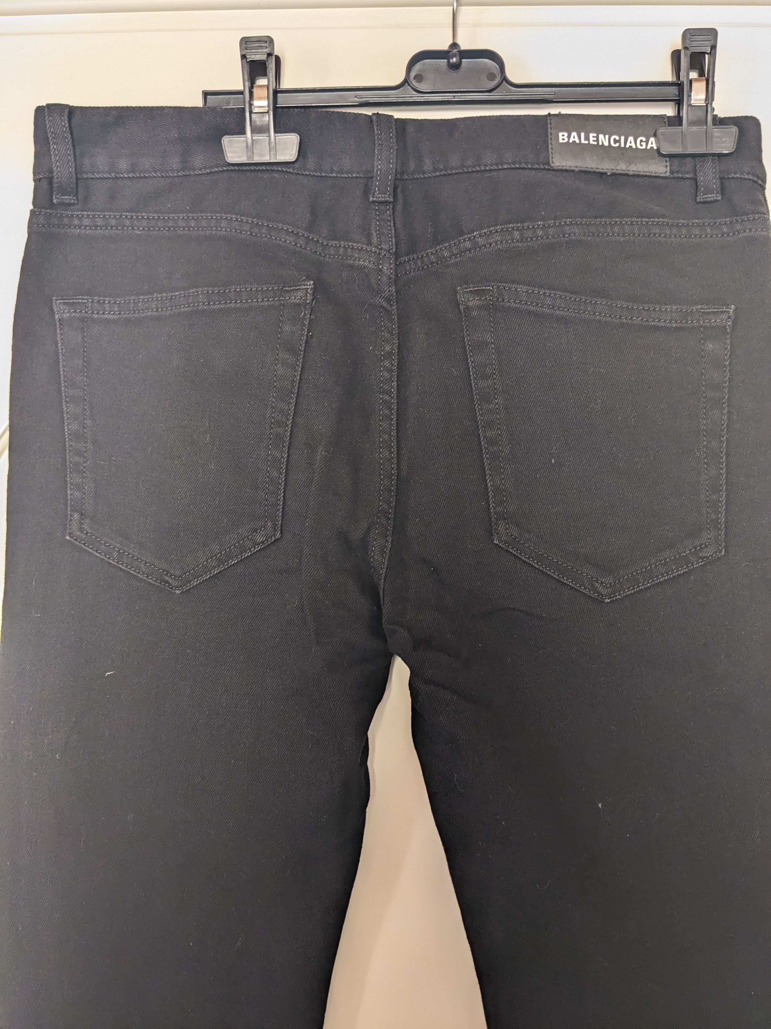 Balenciaga Black Skinny Denim Size 30" / US 8 / IT 44 - 5 Thumbnail