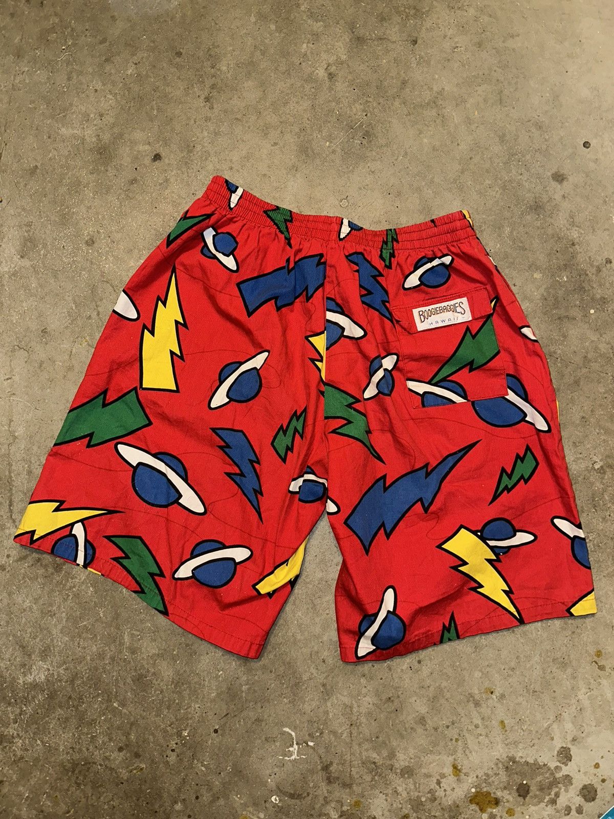 Vintage Vintage Crazy Shirts Boogie Baggies Shorts Hawaii AOP Grail Size US 32 / EU 48 - 2 Thumbnail