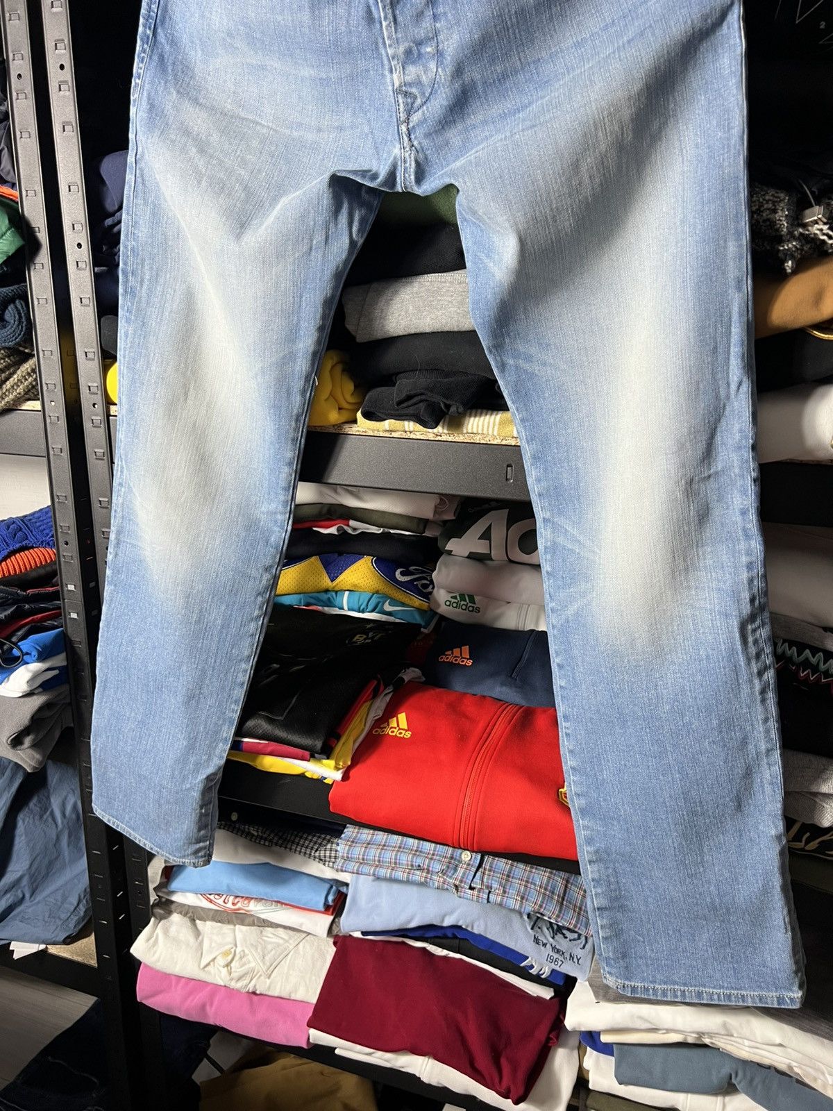 Diesel Diesel Light Wash Jeans Slim Fit Iconic Vintage Streetwear Size US 36 / EU 52 - 11 Thumbnail