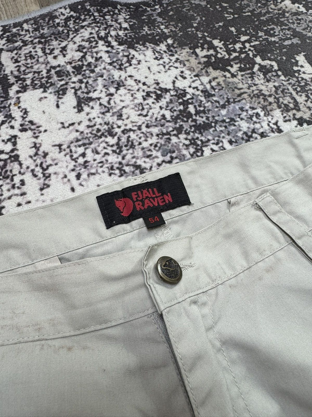 Fjallraven × Vintage Fjallraven Pants Vintage G1000 Trousers Retro Beige 50 Size US 36 / EU 52 - 6 Thumbnail