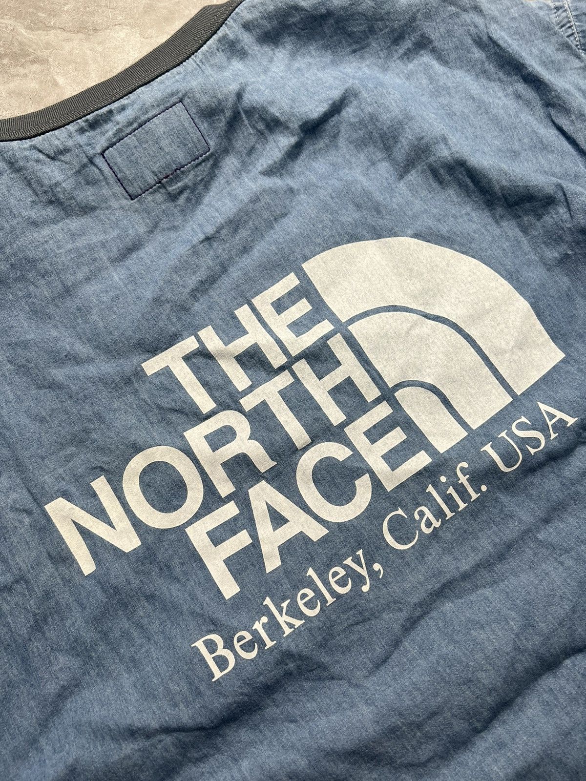 Nanamica × The North Face TNF x Nanamica Light Denim Oversized Tee Size US M / EU 48-50 / 2 - 6 Thumbnail