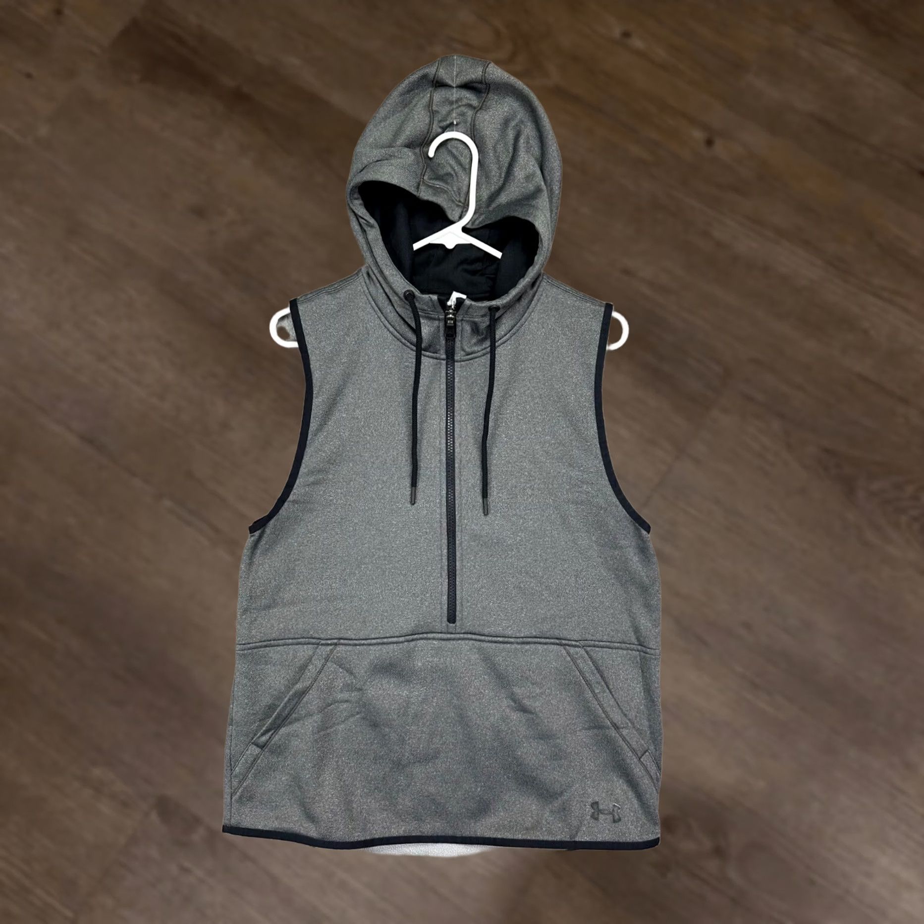Under Armour Under Armour Hoodie Womens Medium ColdGear Grey Storm Loose Fleece Lined Outdoor Athletic Shirt Size M / US 6-8 / IT 42-44 - 1 Thumbnail