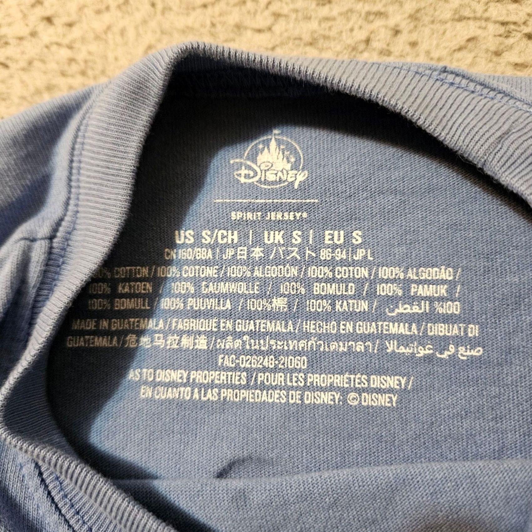 Disney Disney Spirit Jersey Shirt Celebrating Epcot Food & Wine Festival 2021 Small Blue Size S / US 4 / IT 40 - 4 Thumbnail