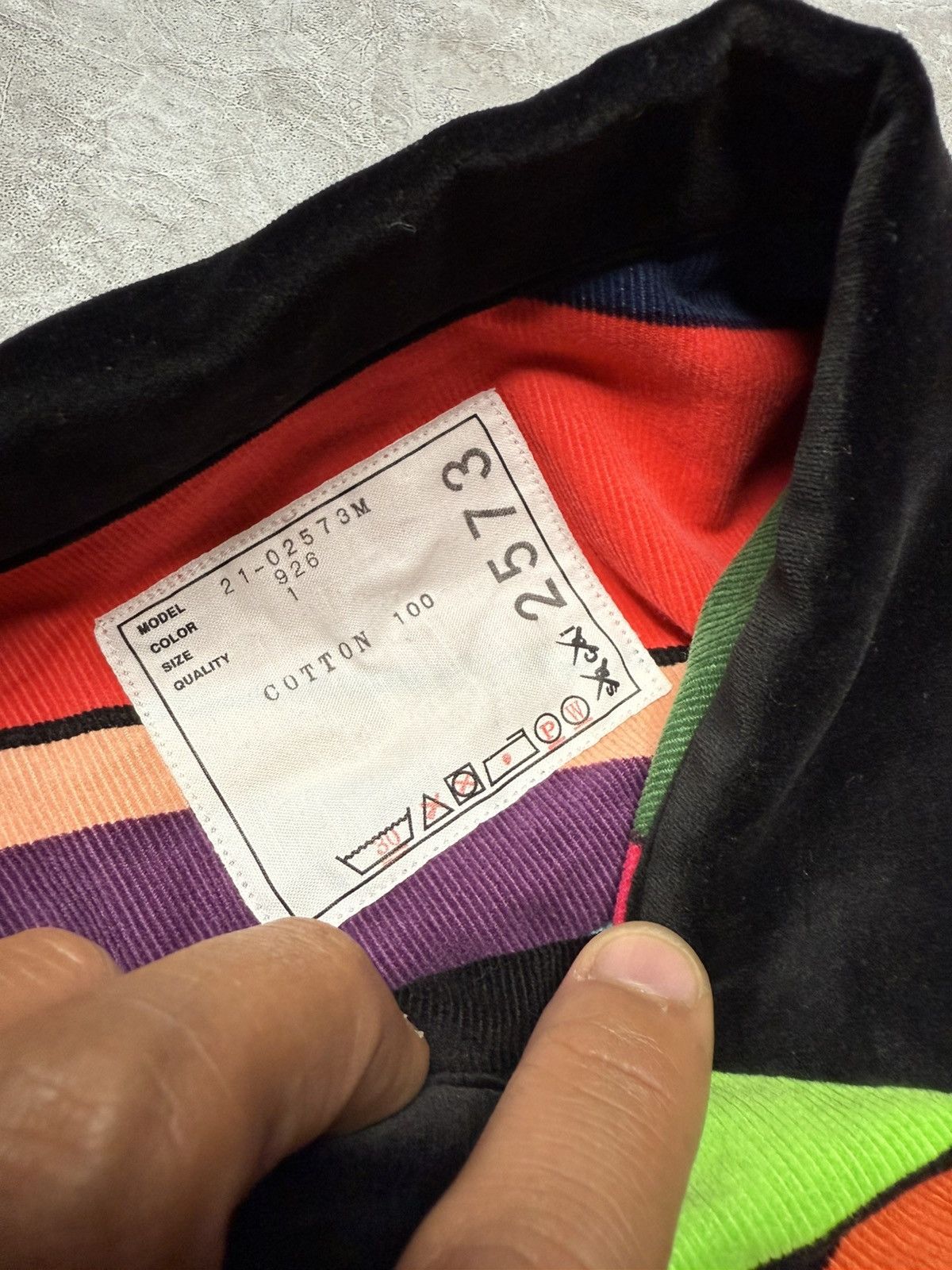 Sacai Sacai x Kaws F/W 21 “Wearable Art” Corduroy Button Up Shirt Size US S / EU 44-46 / 1 - 6 Thumbnail