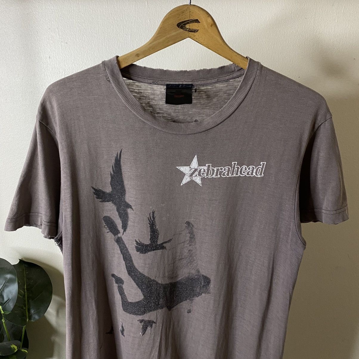 Band Tees Vintage 2008 Zebrahead Phoenix Tour Distressed Sunfaded Tee Size US M / EU 48-50 / 2 - 5 Thumbnail