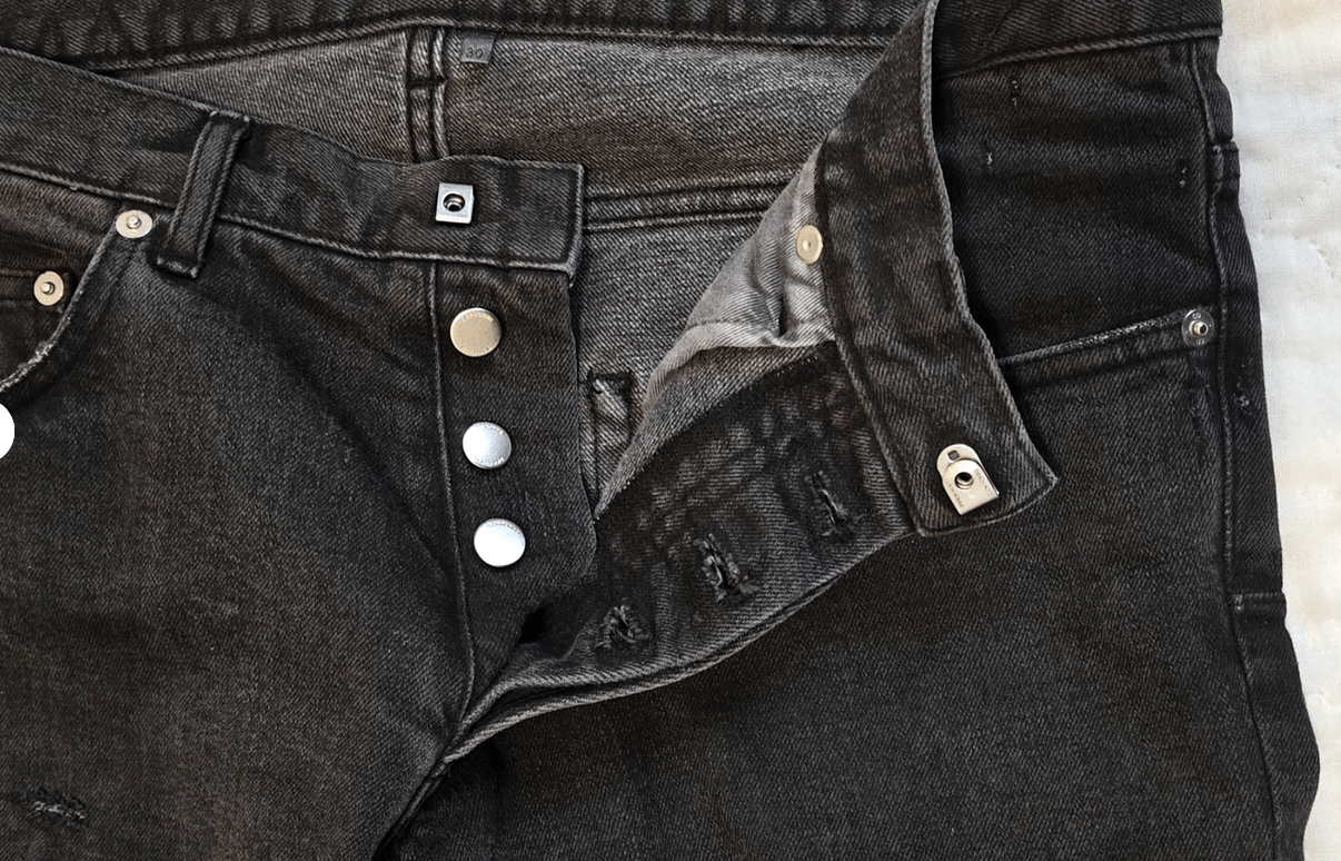 Dior DIOR Homme Japan Distressed 'Authentic 16.5' Denim Jeans 30 Size US 30 / EU 46 - 7 Thumbnail