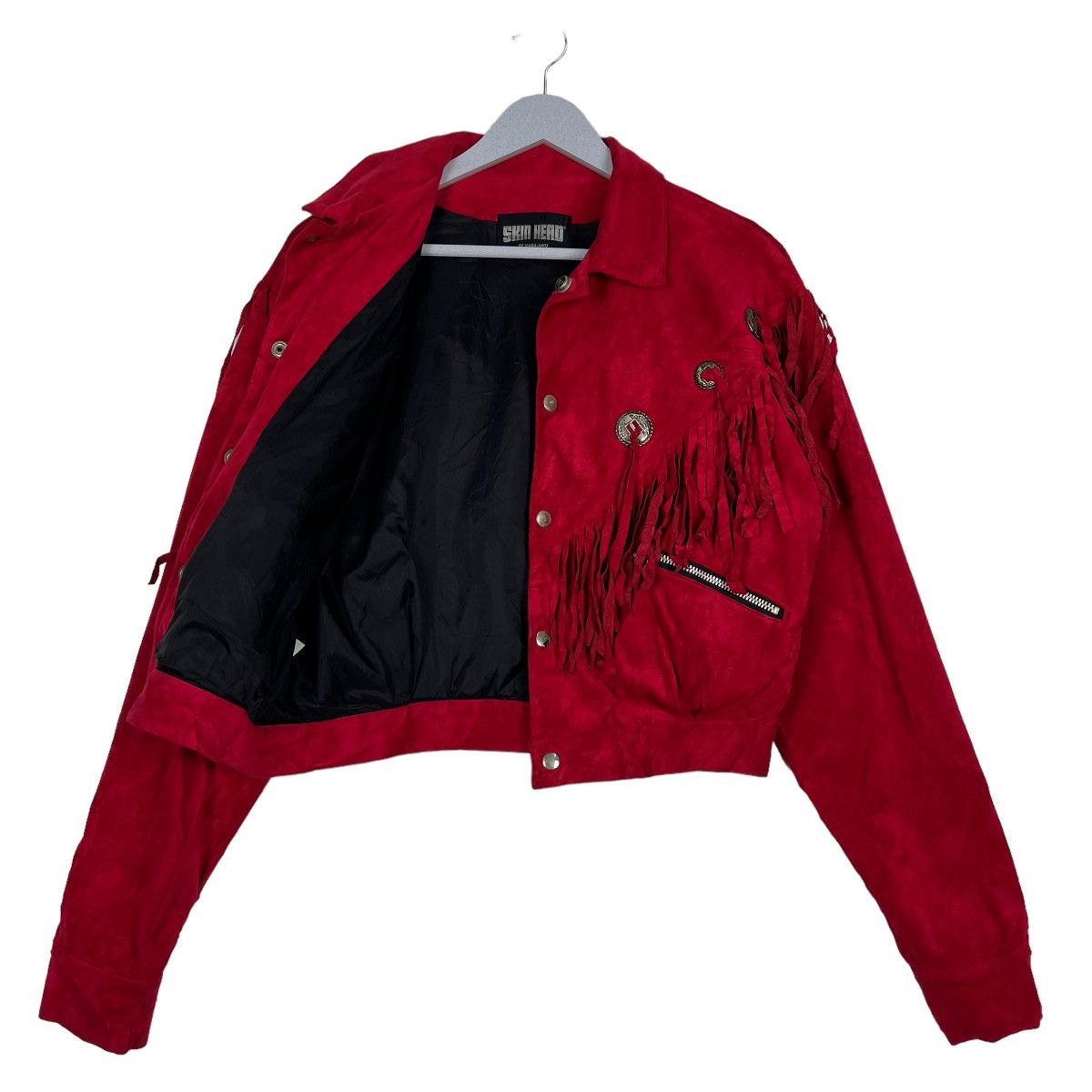 If Six Was Nine 🔥 SKIN HEAD OF HARAJUKU CROP CUT OFF JACKET Size US M / EU 48-50 / 2 - 10 Thumbnail