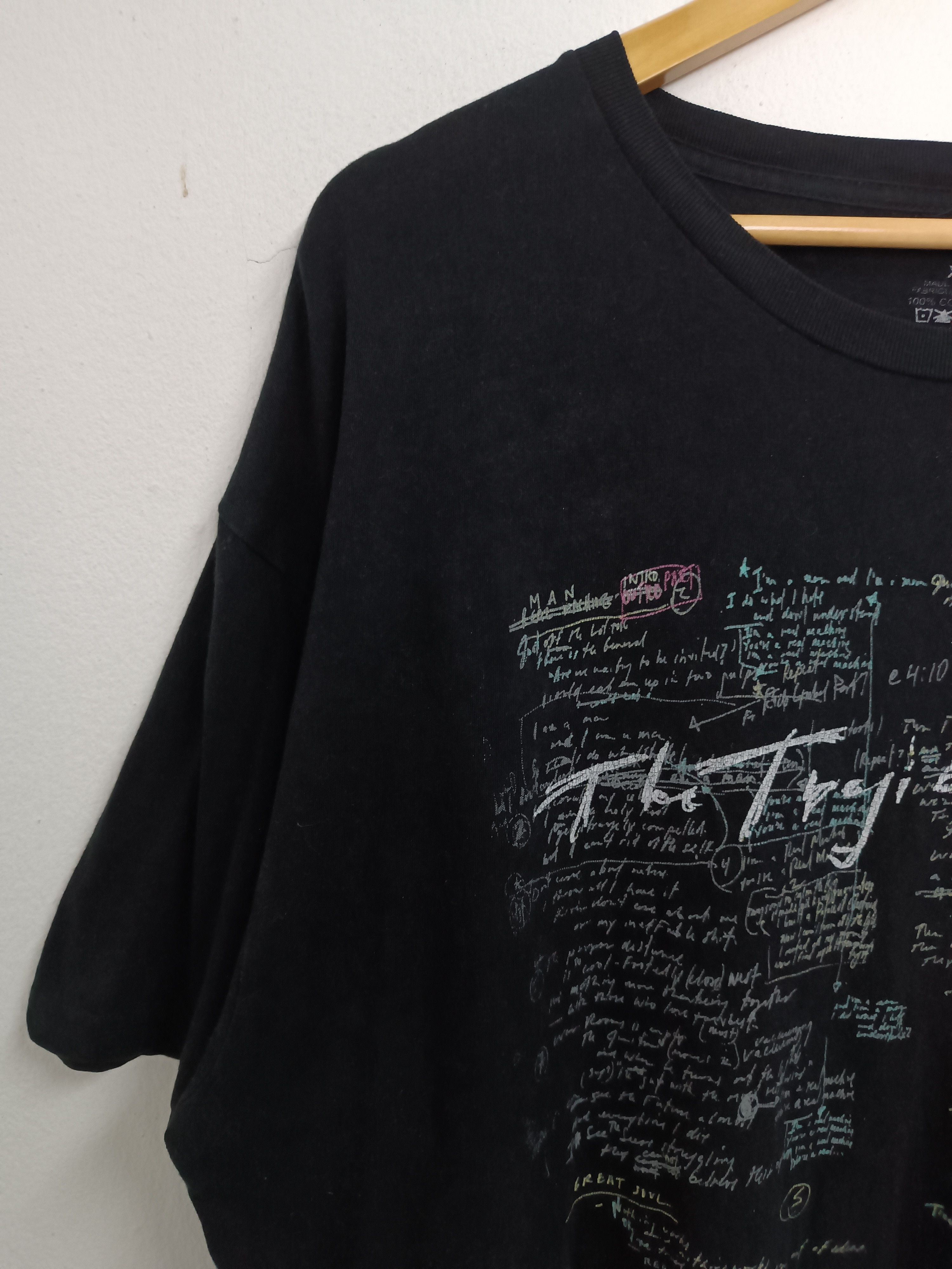 Band Tees VINTAGE THE TRAGICALLY HIP MAN MACHINE POEM TEE VERY RARE Size US XL / EU 56 / 4 - 12 Thumbnail