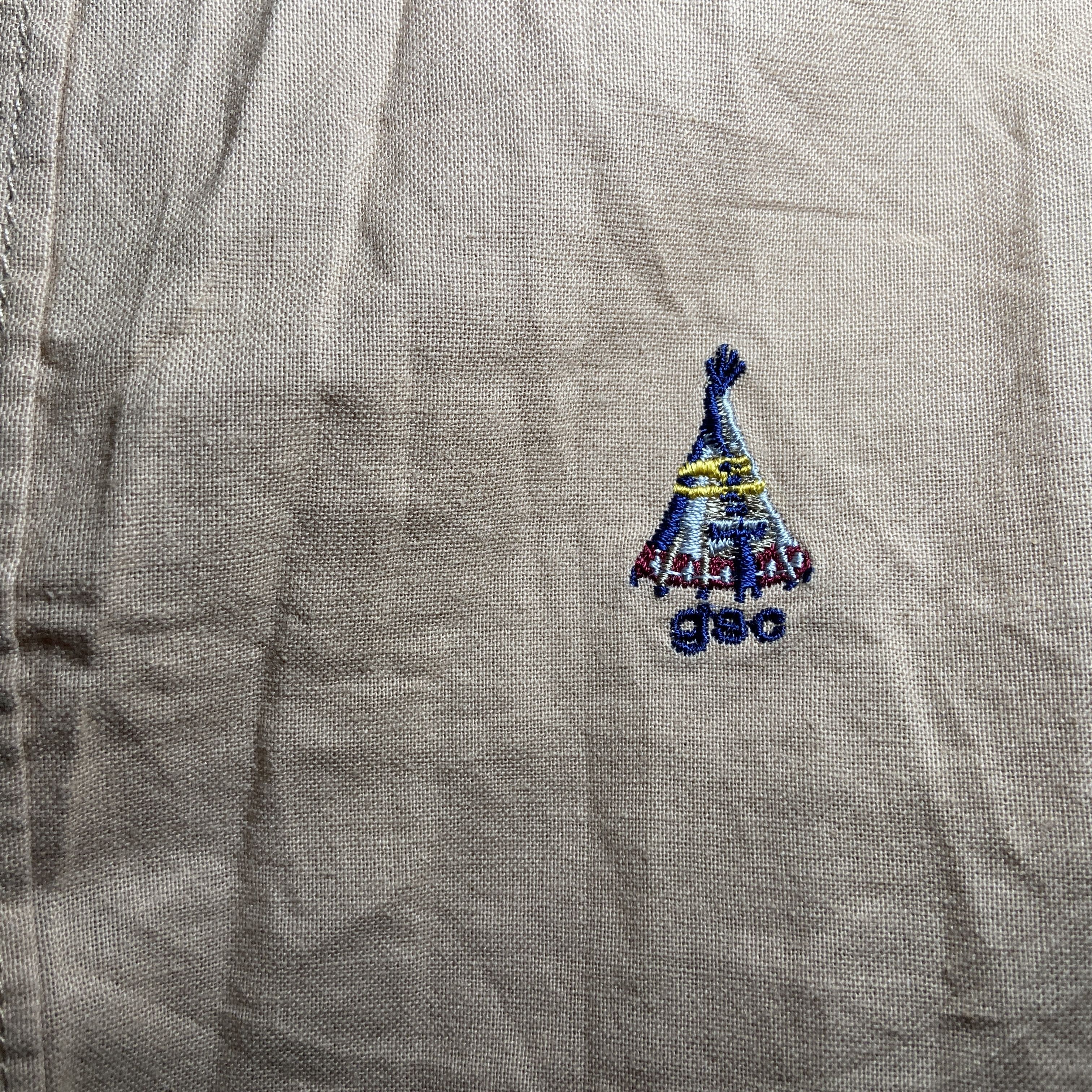 Japanese Brand × go slow caravan 🔥 Go slow Caravan Linen Hickory shirt Size US XL / EU 56 / 4 - 2 Thumbnail