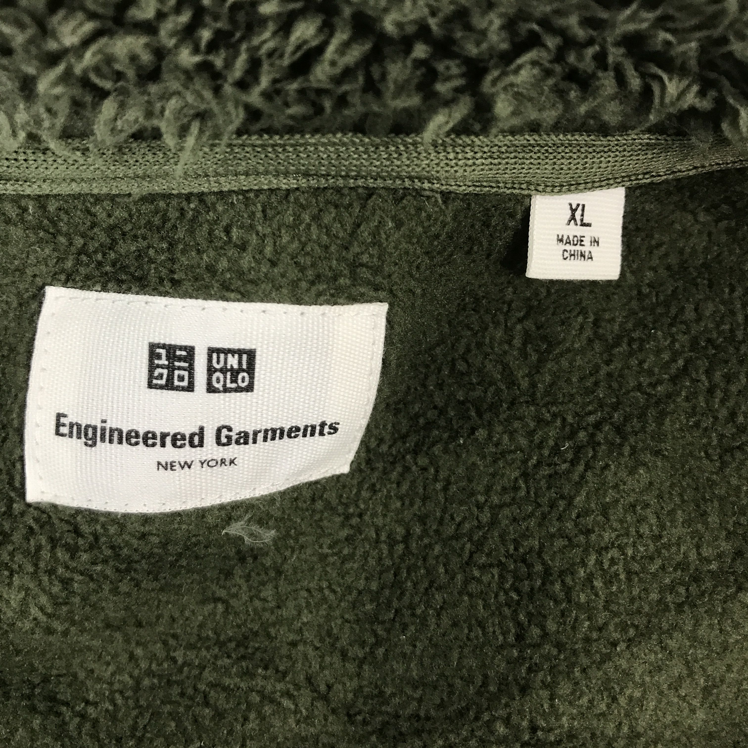 Engineered Garments × Uniqlo ENGINEERED GARMENTS X UNIQLO SHERPA FLEECE JACKET Size US XL / EU 56 / 4 - 11 Thumbnail
