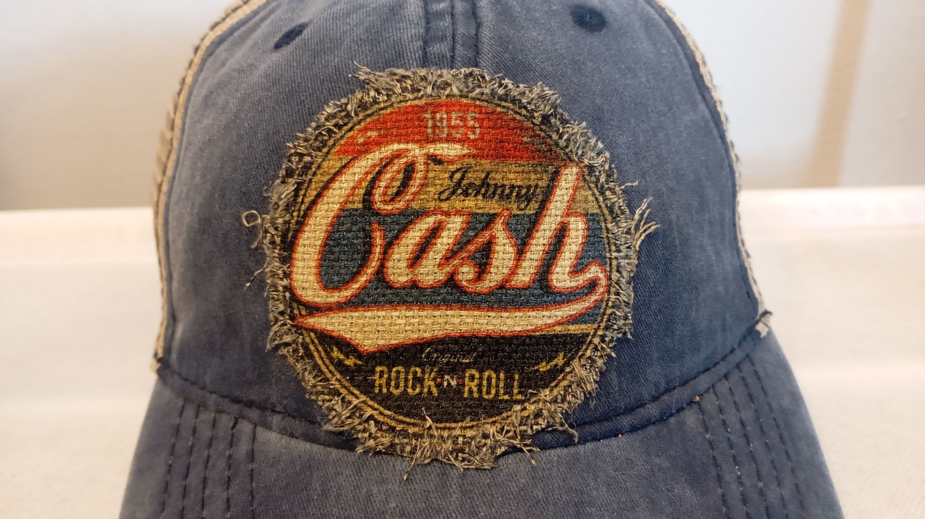 Band Tees Johnny Cash Trucker Hat Cap Size ONE SIZE - 5 Thumbnail