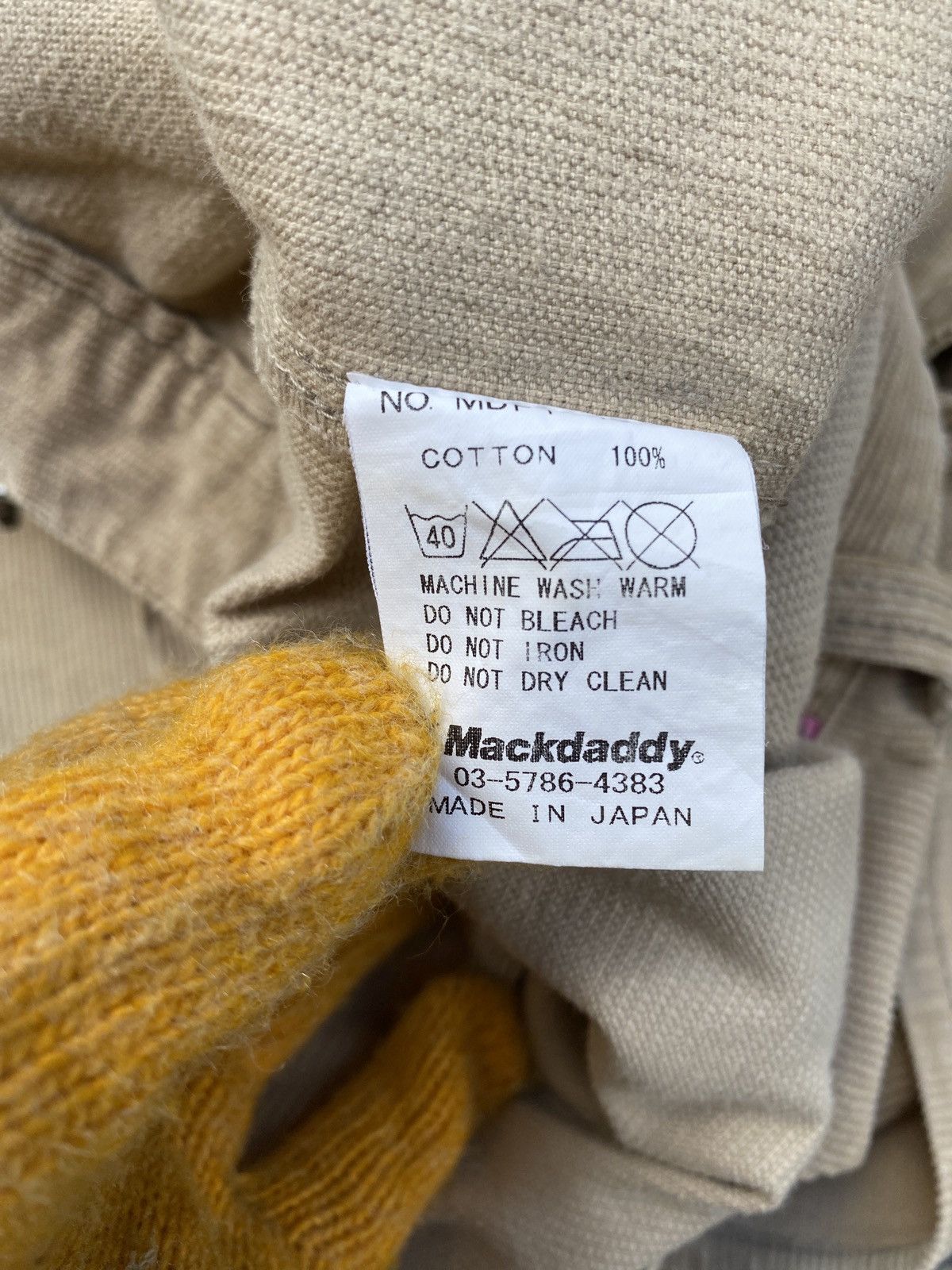 Japanese Brand Mackdaddy Japan Streetwear Corduroy Bondage Pant Size US 35 - 23 Thumbnail