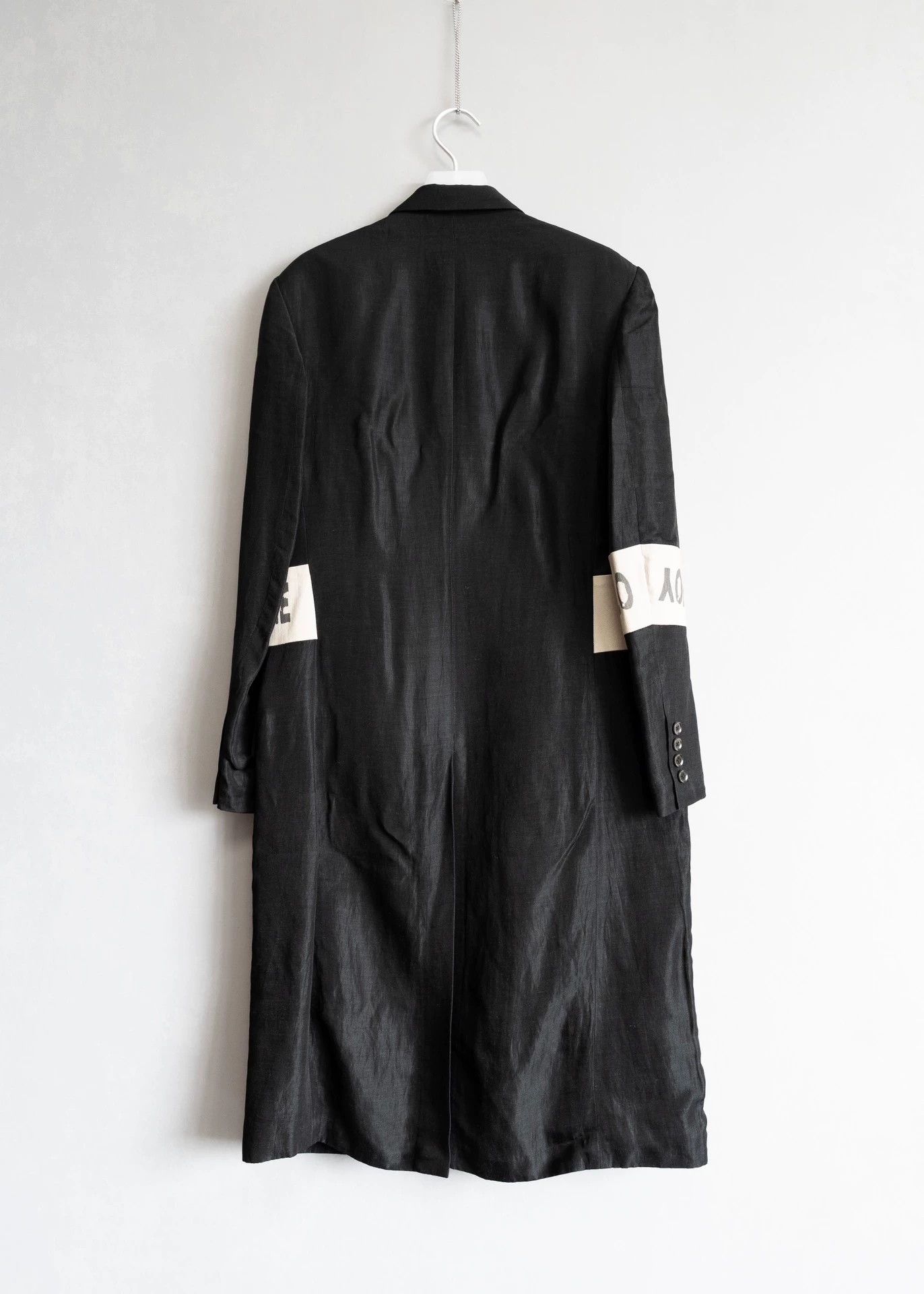 Yohji Yamamoto Yohji Yamamoto 08SS Ripped Soldier Bamboo Coat Size 4-2 Size US XL / EU 56 / 4 - 2 Thumbnail
