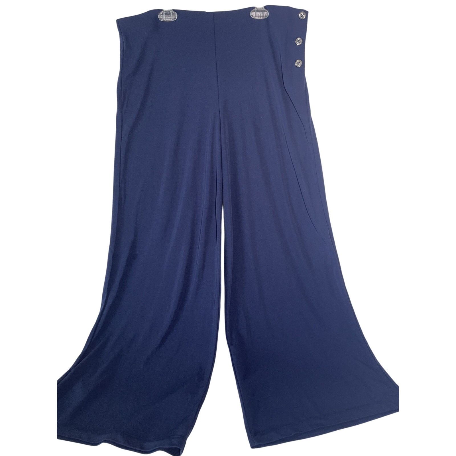 Ralph Lauren Ralph Lauren Women Slacks Navy- PETITE LG - NWT Size 33" - 1 Thumbnail