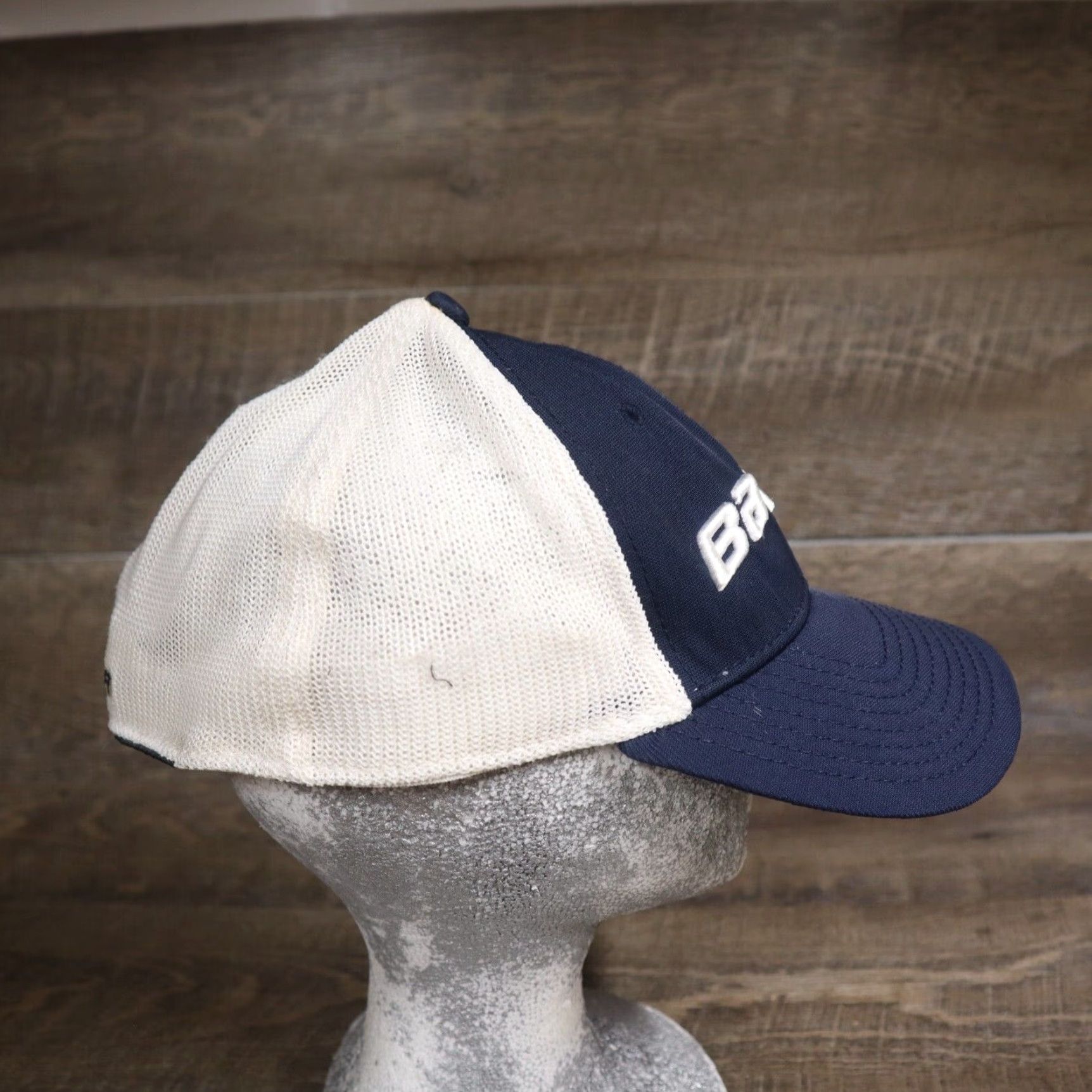 Vintage VINTAGE Bauer Baseball Cap Hat Unisex Adults Adjustable Blue 90s Logo Sports Cap Size ONE SIZE - 3 Thumbnail