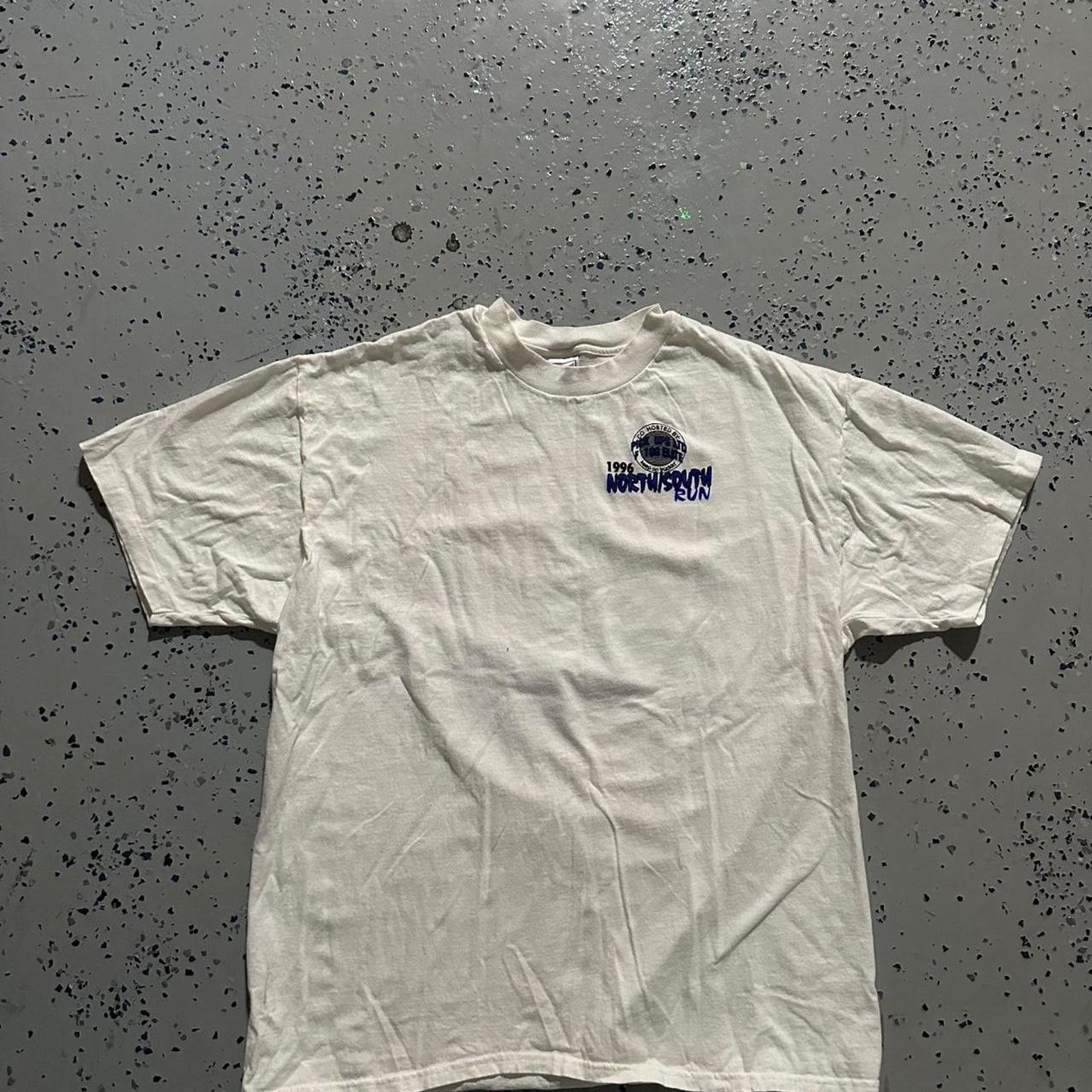 NASCAR 1996 North South Auto Car Run Tee Size US L / EU 52-54 / 3 - 3 Thumbnail