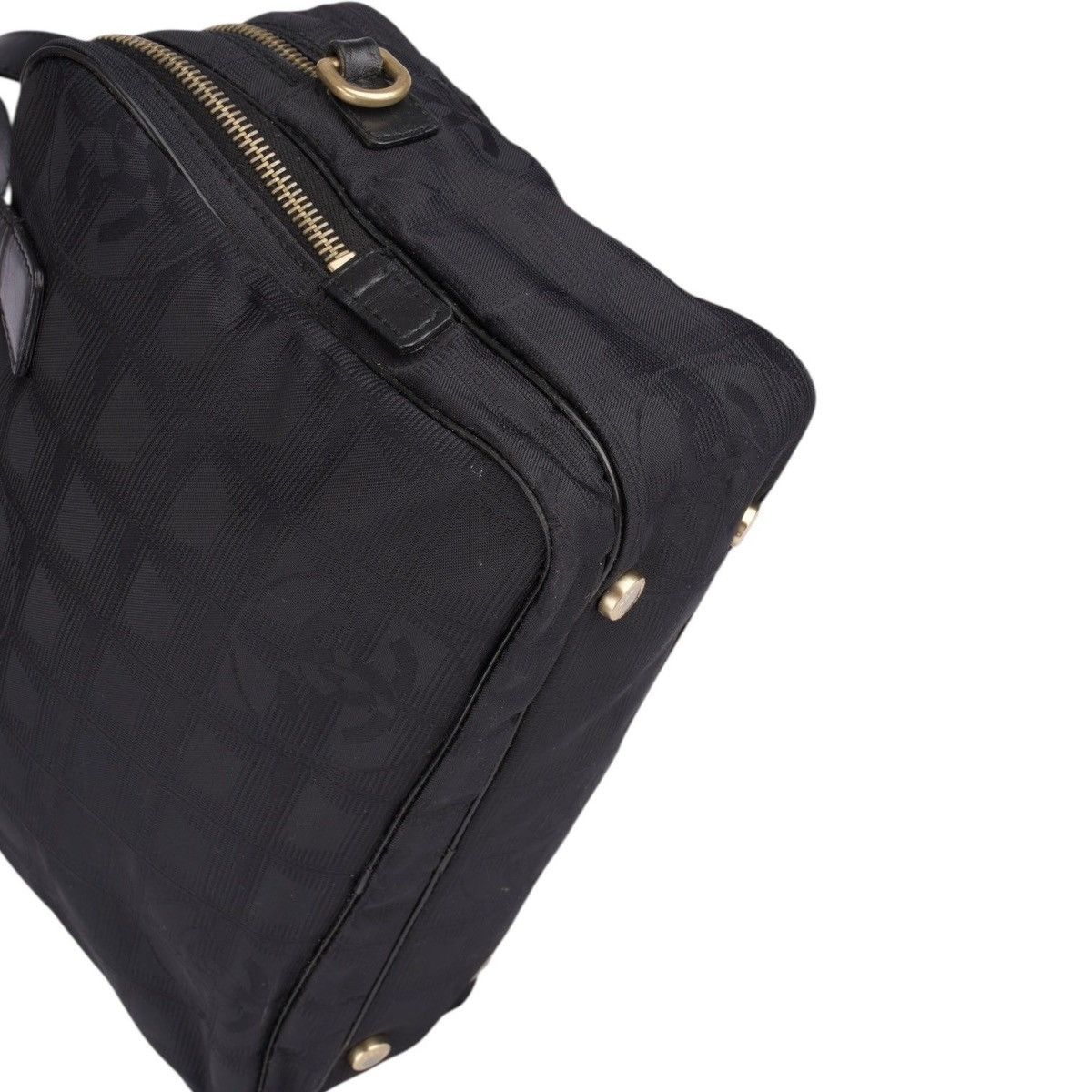 Chanel Chanel Mini Travel Line Handbag – Black Size ONE SIZE - 7 Thumbnail