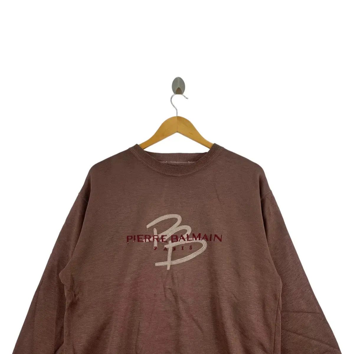 Pierre Balmain Vintage PIERRE BALMAIN PARIS Embroidered Logo Brown Size US XL / EU 56 / 4 - 3 Thumbnail