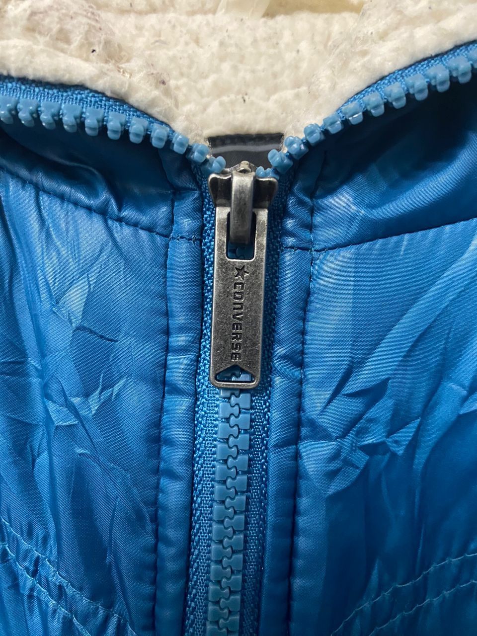 Converse Vintage Converse Hooded Sherpa Jacket Size US M / EU 48-50 / 2 - 7 Thumbnail