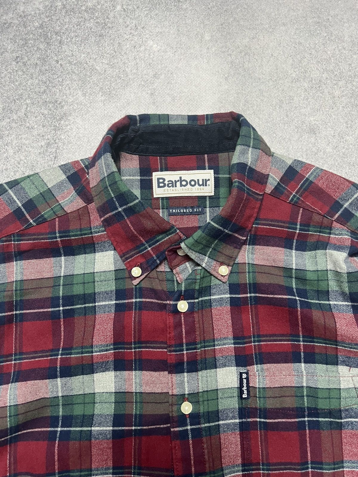 Barbour Barbour Flannel Oxford Check England Shirt Size US M / EU 48-50 / 2 - 4 Thumbnail