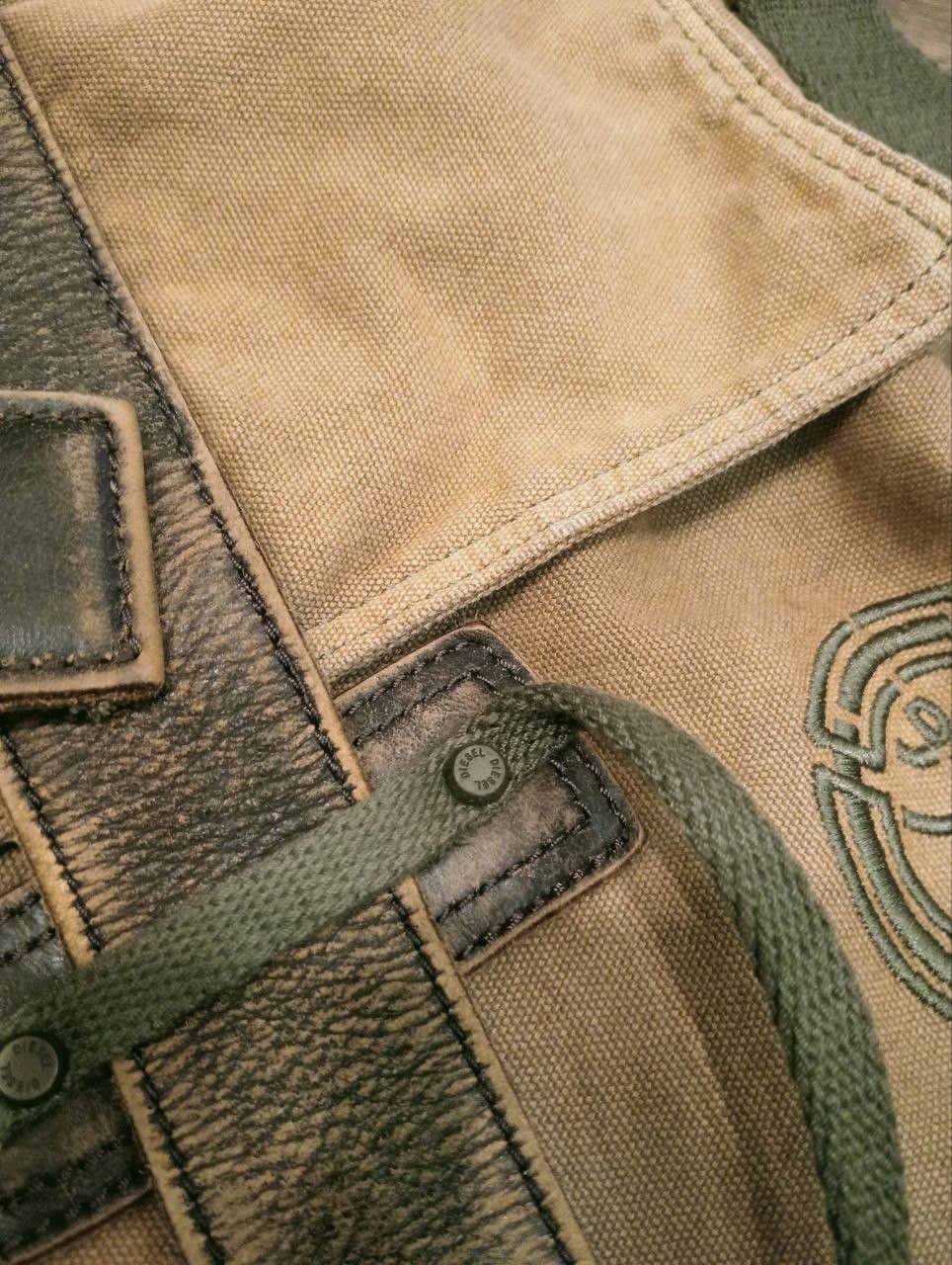 Diesel VINTAGE DIESEL CANVAS CROSSBODY BAG Size ONE SIZE - 14 Thumbnail