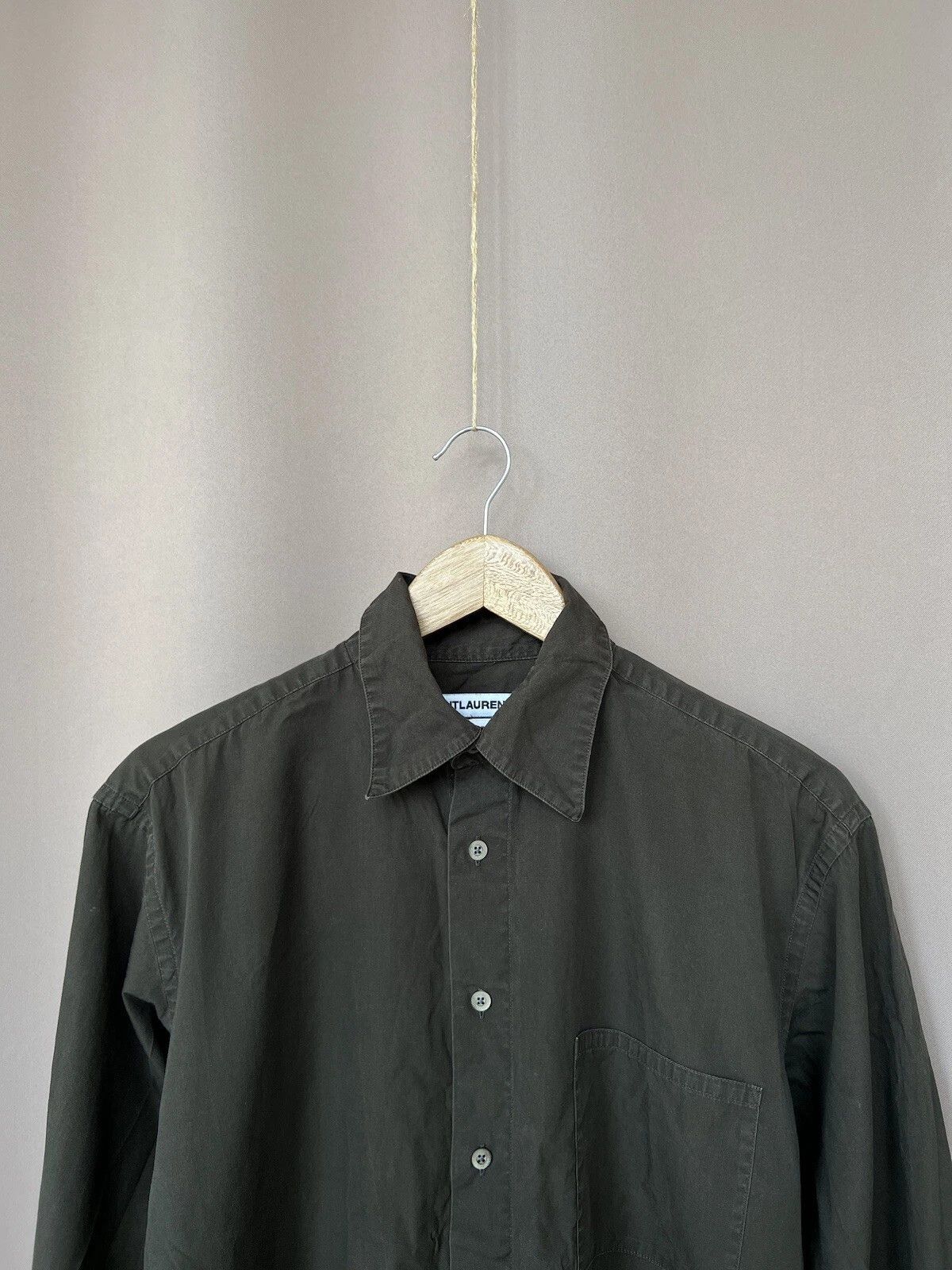 Yves Saint Laurent Saint Laurent Vintage Button Down Shirt Men Size L Size US L / EU 52-54 / 3 - 2 Thumbnail