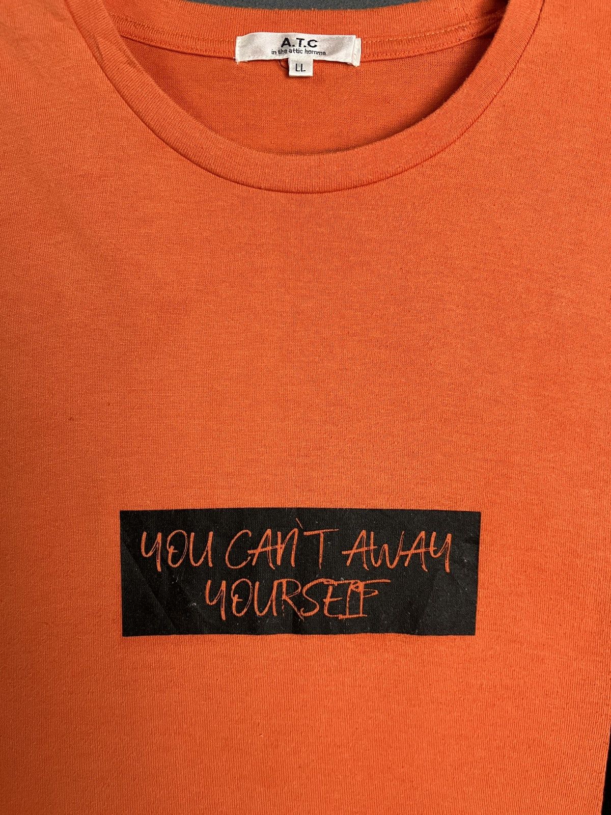 In The Attic × Japanese Brand × Vintage ATC In The Attic Homme Patchwork Poem Tee Size US XL / EU 56 / 4 - 4 Thumbnail