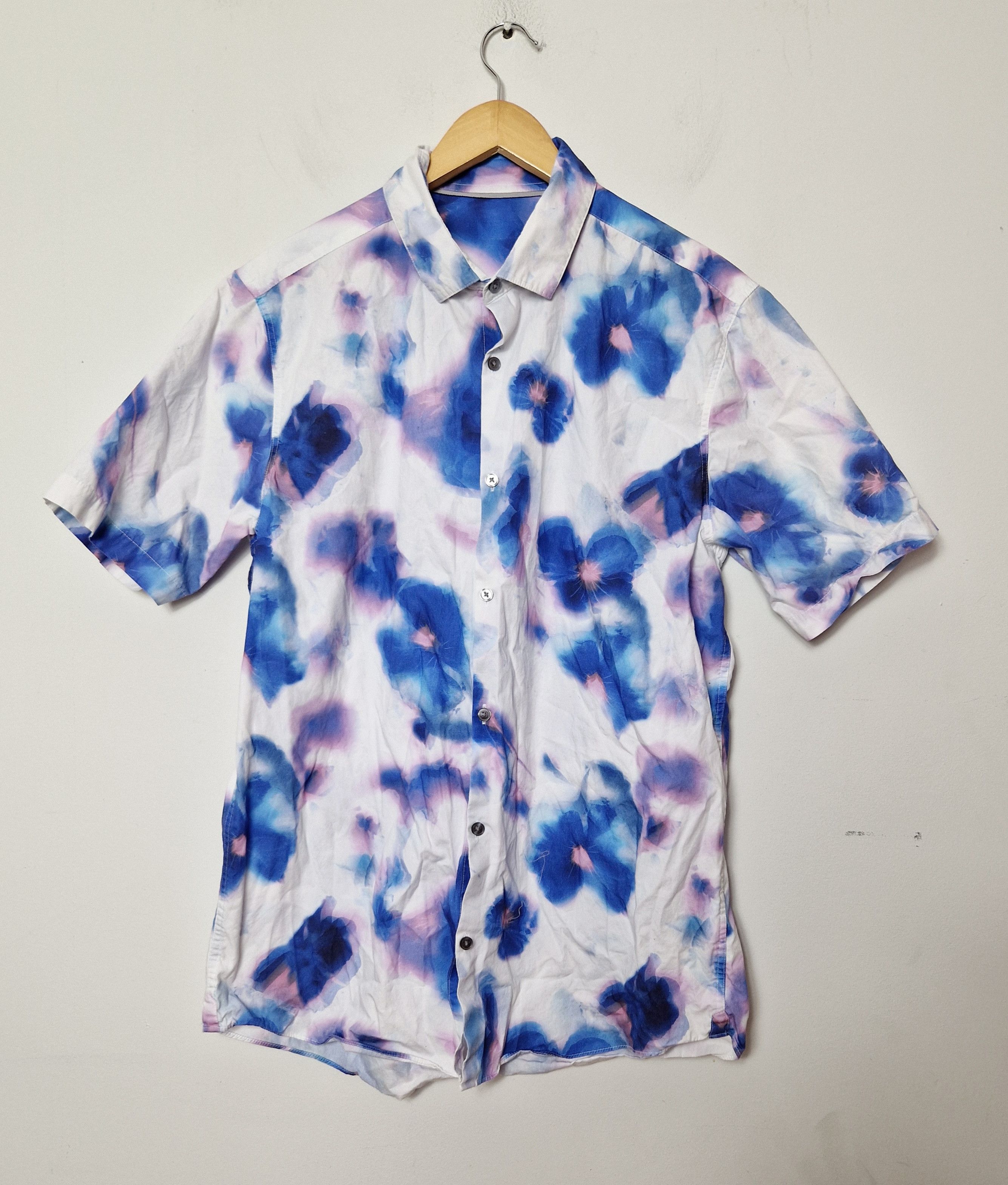 Vintage vintage crazy floral shirt hawaiian Size US L / EU 52-54 / 3 - 1 Thumbnail