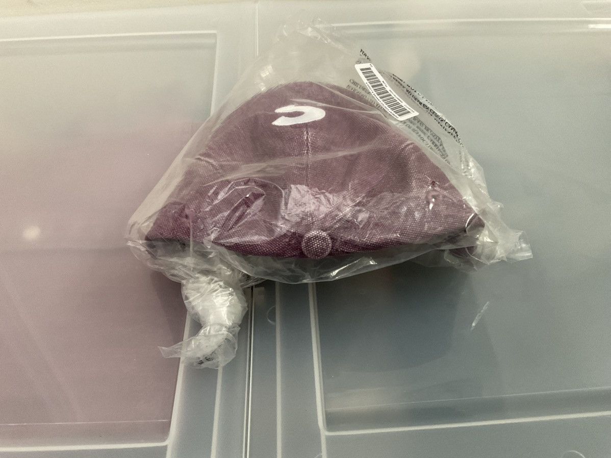 Supreme SS23 - Pigment Coated Canvas S-Logo 6 Panel - Plum Size ONE SIZE - 2 Thumbnail