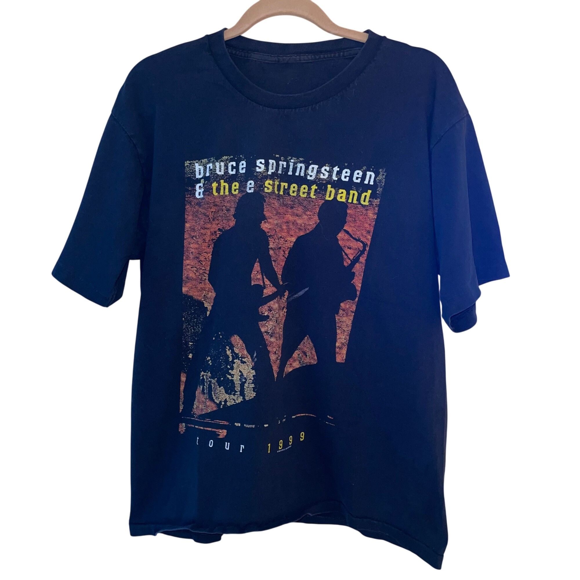 Vintage Bruce Springsteen Vintage 1999 Mens Tee Shirt Size L Size US L / EU 52-54 / 3 - 1 Thumbnail