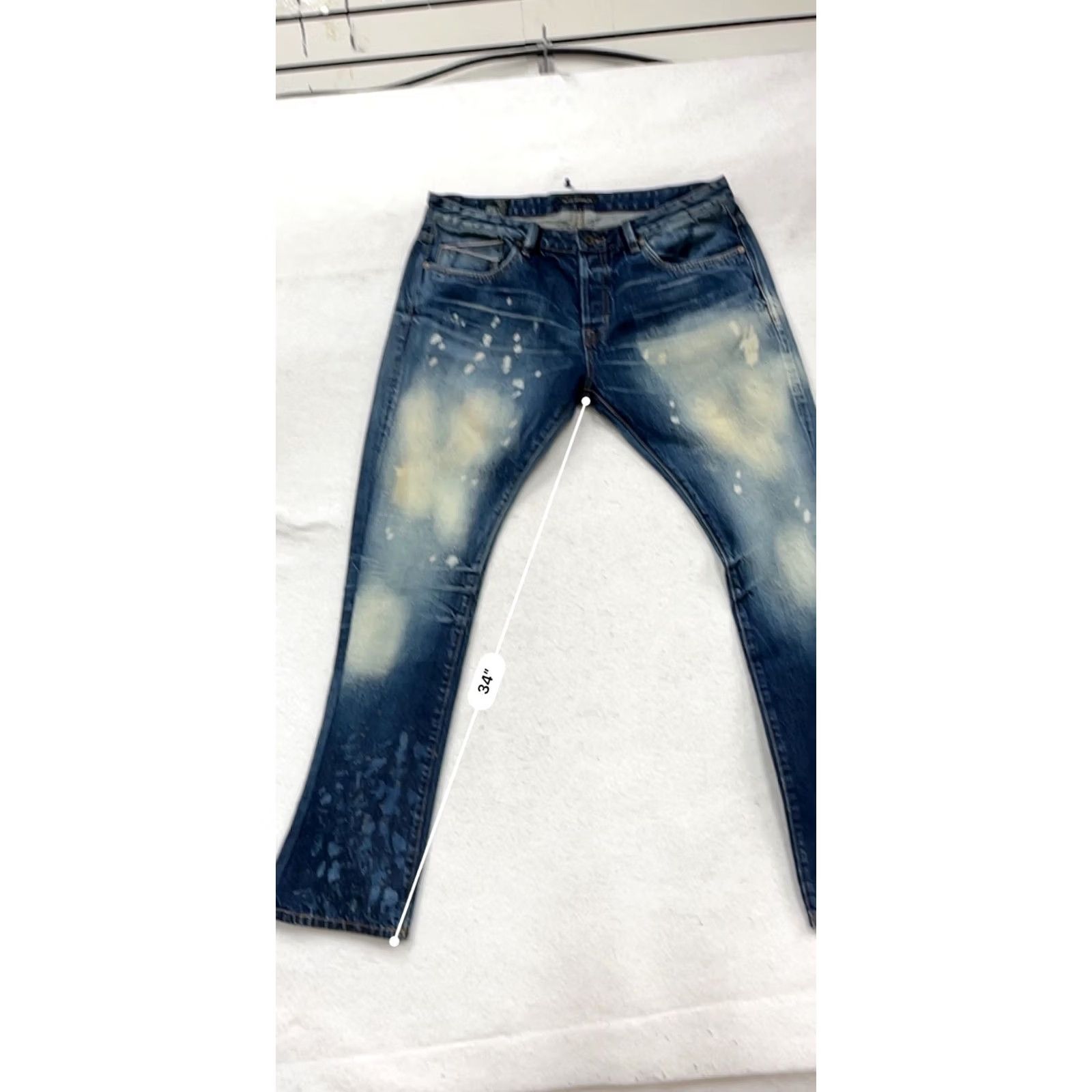 Cult Of Individuality VINTAGE Cult Of Individuality Jeans Distressed Bootcut Size 38 Blue Denim Mens 34 Inseam NS-NA Size US 38 / EU 54 - 8 Thumbnail