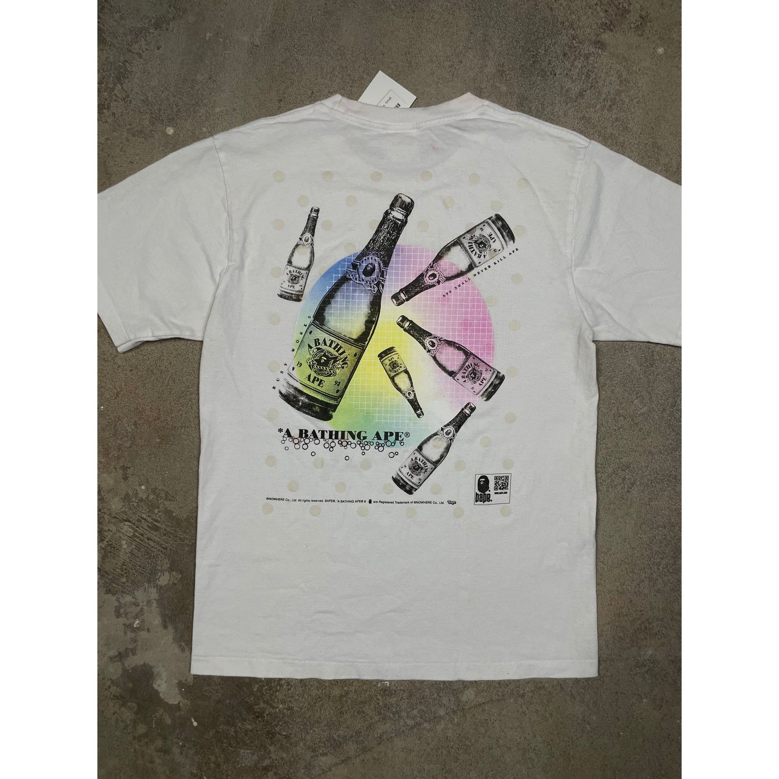 Bape Bape Tee Bottles Small Used Size US S / EU 44-46 / 1 - 1 Thumbnail