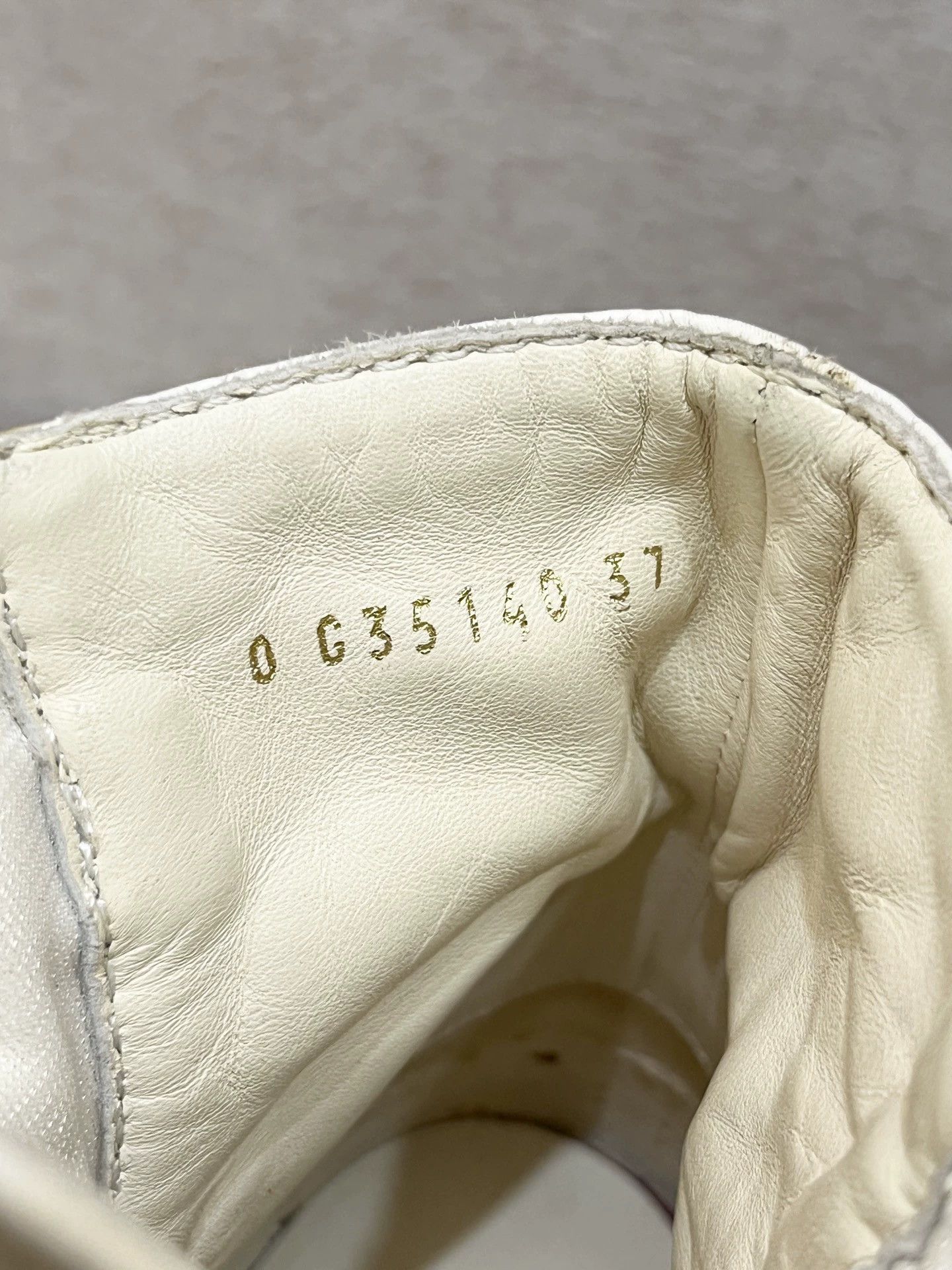 Chanel Chanel white platform boots 37 (glue, discolor, sole wear) Size US 6.5 / IT 36.5 - 6 Thumbnail